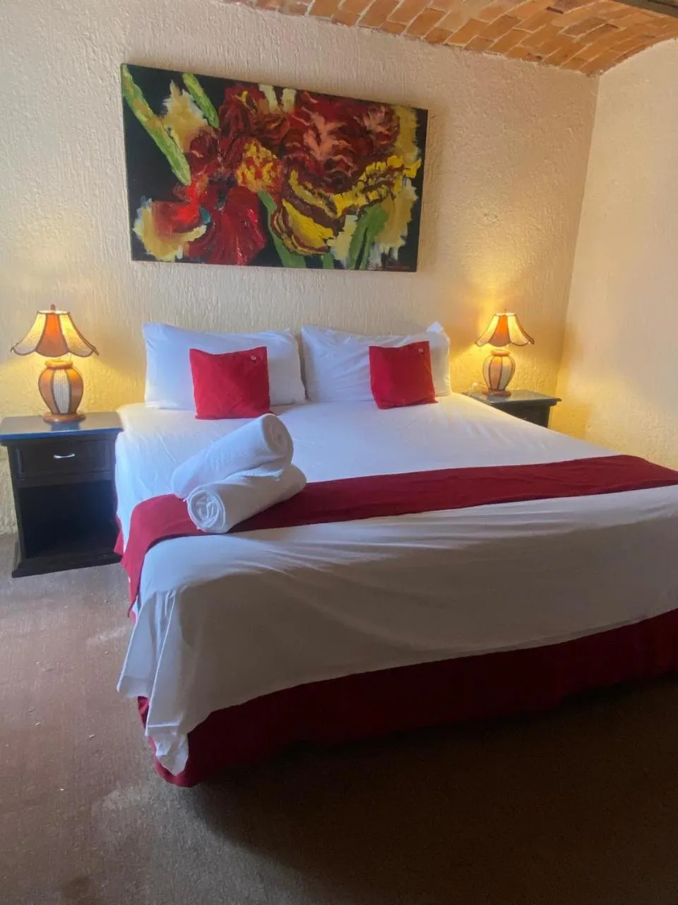 Bedroom, Bed in Hotel Villas Ajijic, Ajijic Chapala Jalisco