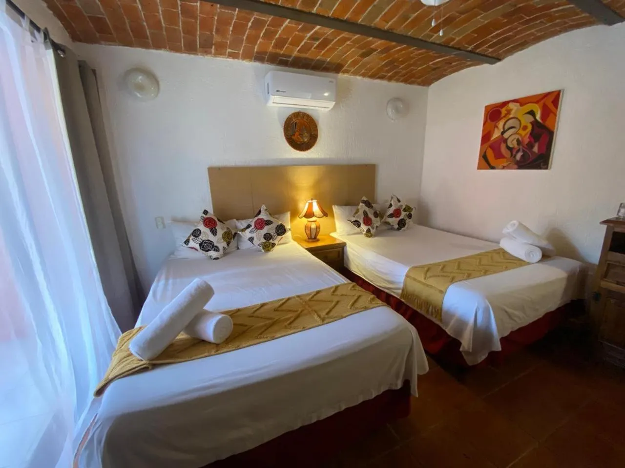 Bedroom, Bed in Hotel Villas Ajijic, Ajijic Chapala Jalisco