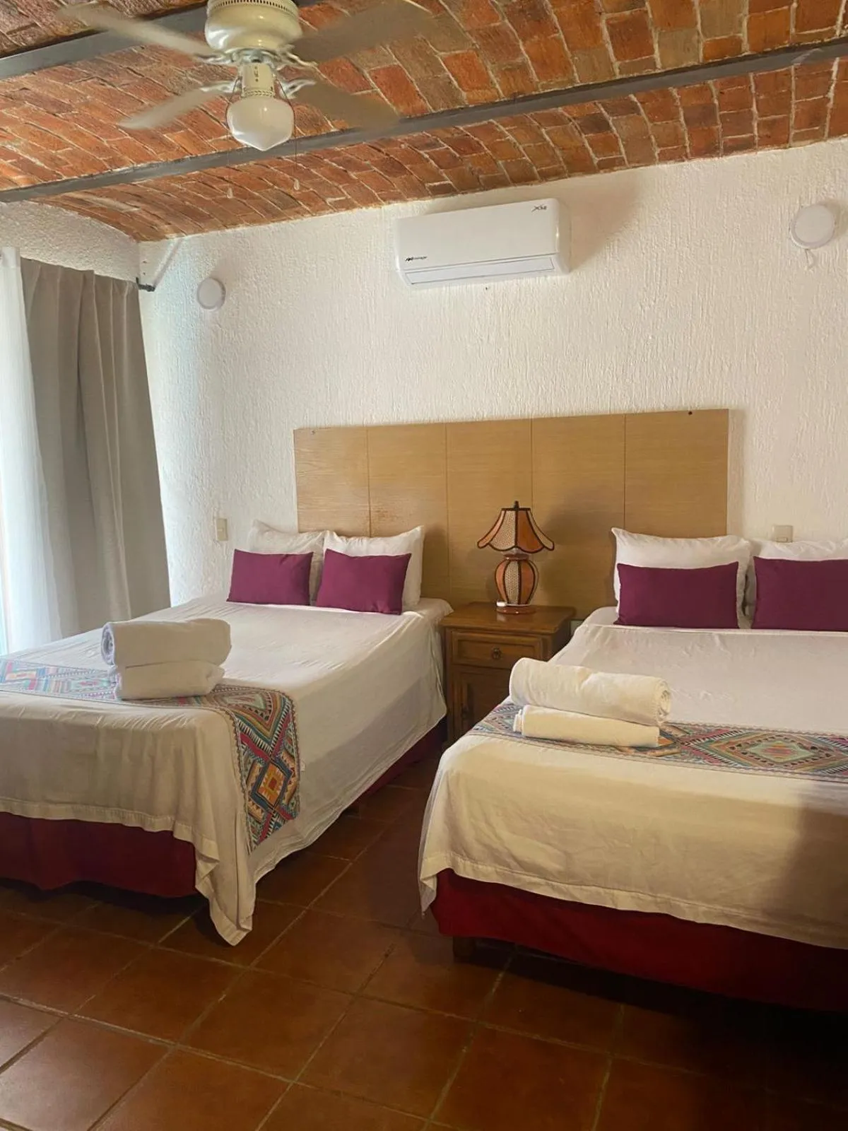 Bed in Hotel Villas Ajijic, Ajijic Chapala Jalisco