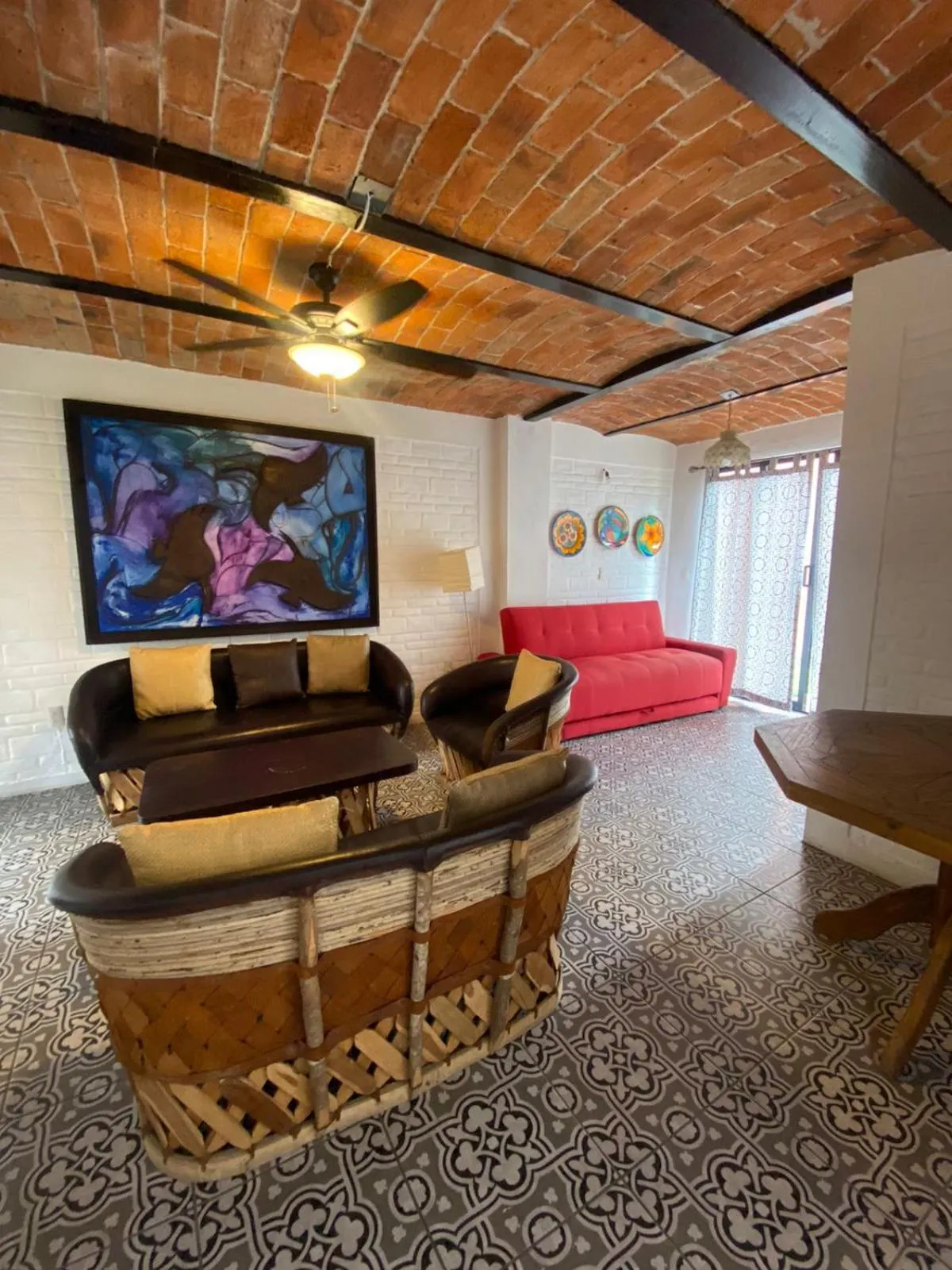 Living room in Hotel Villas Ajijic, Ajijic Chapala Jalisco