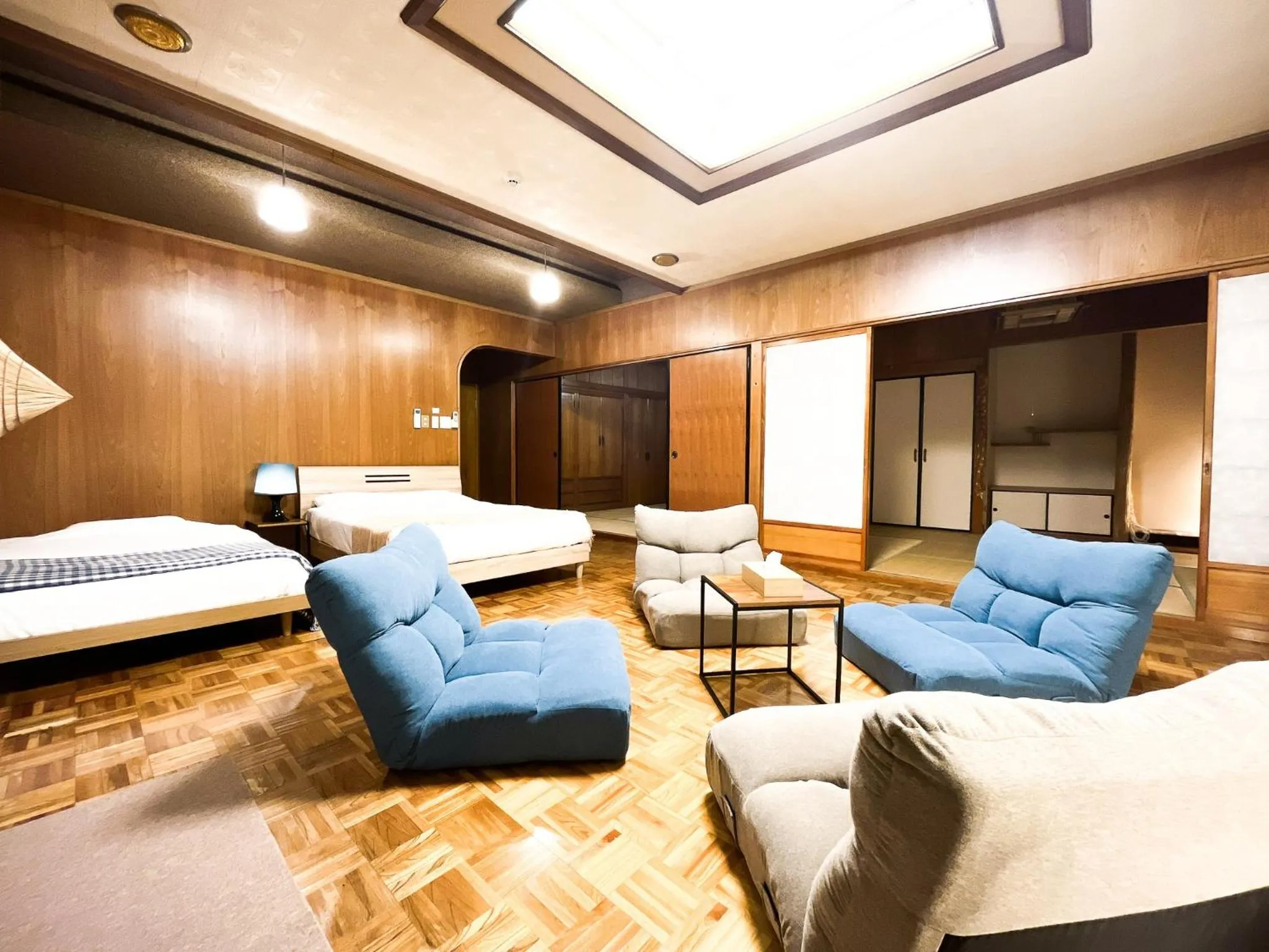 Living room, Bed in LESTEL NAHA