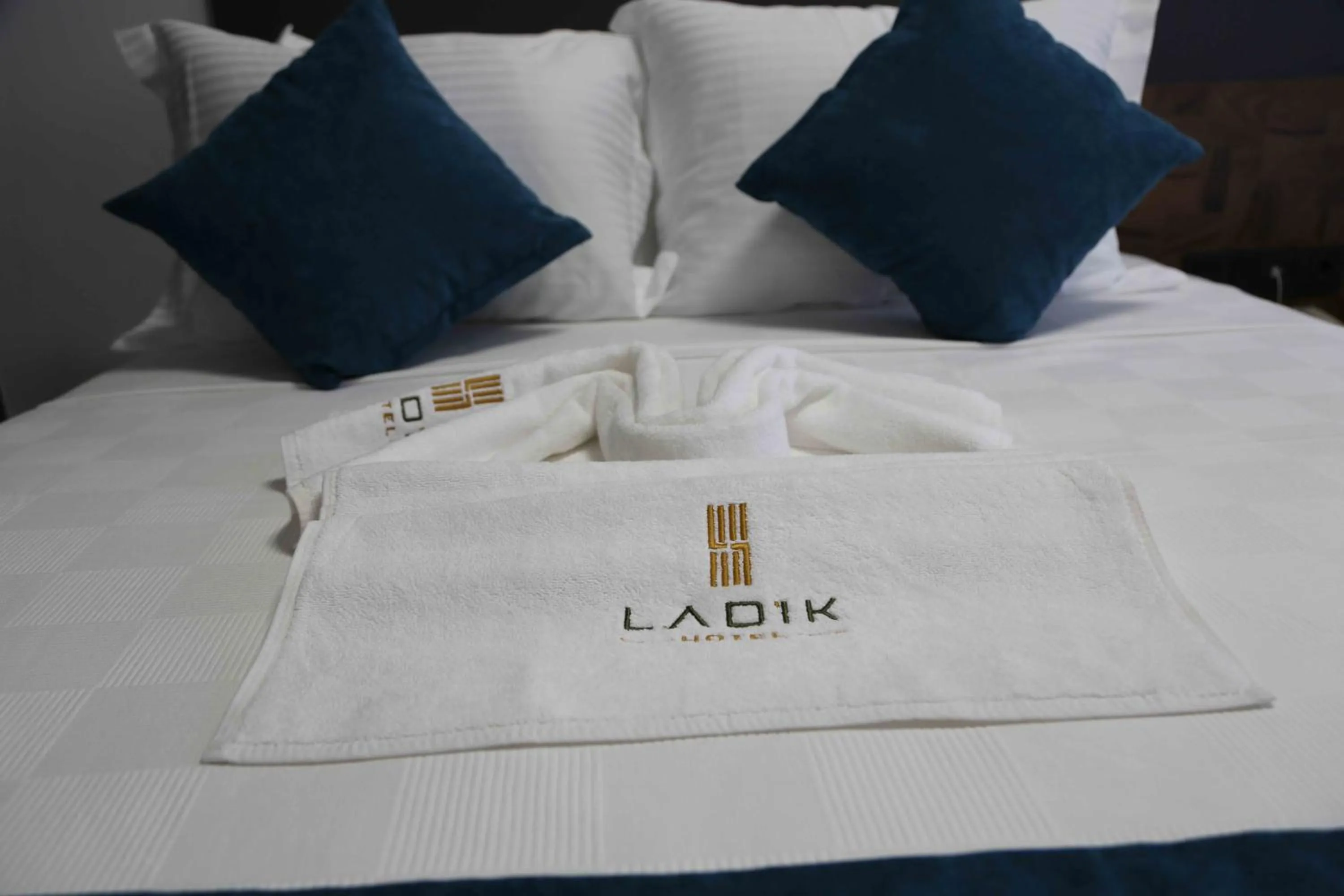 Bed in Ladik Hotel