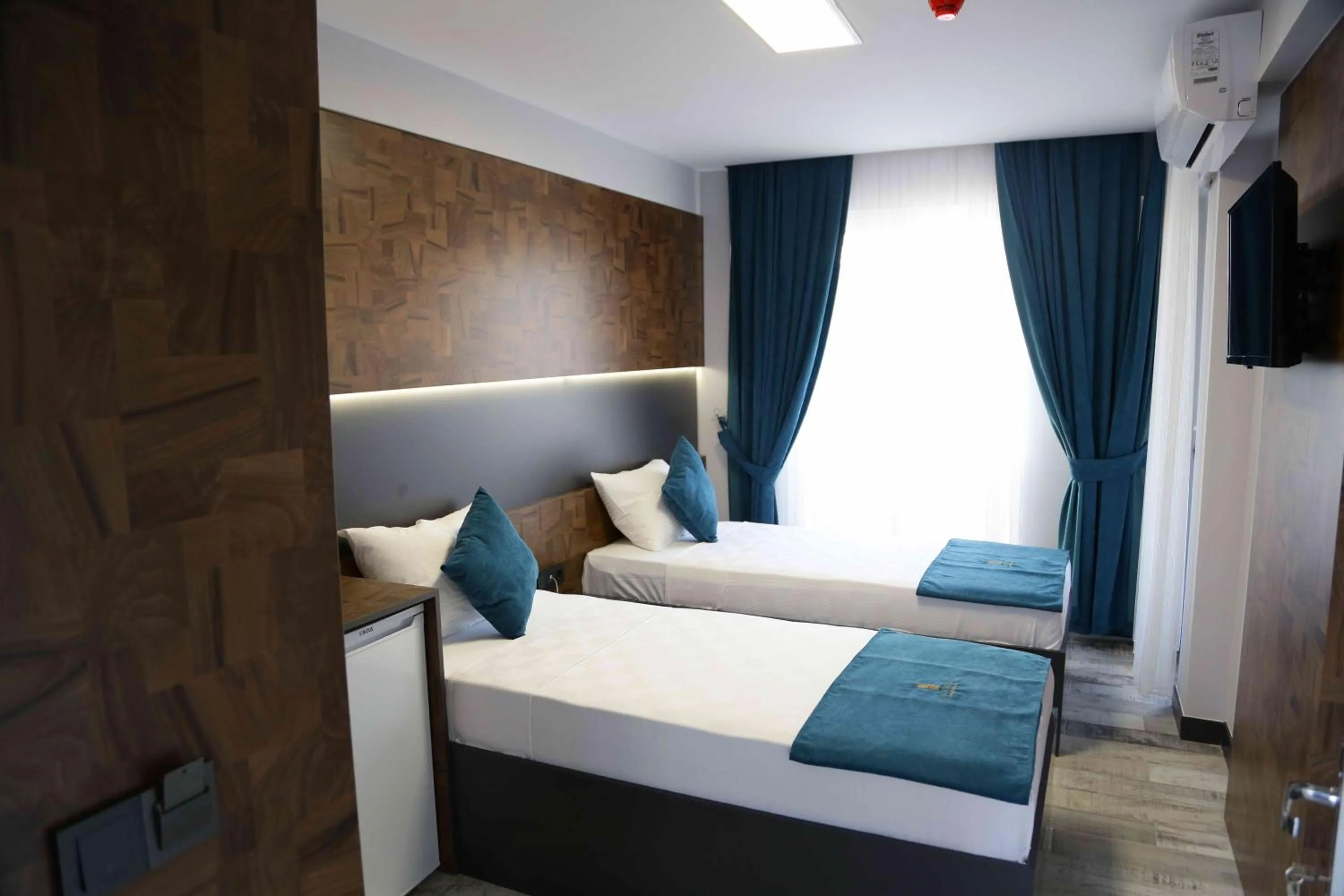 Bed in Ladik Hotel