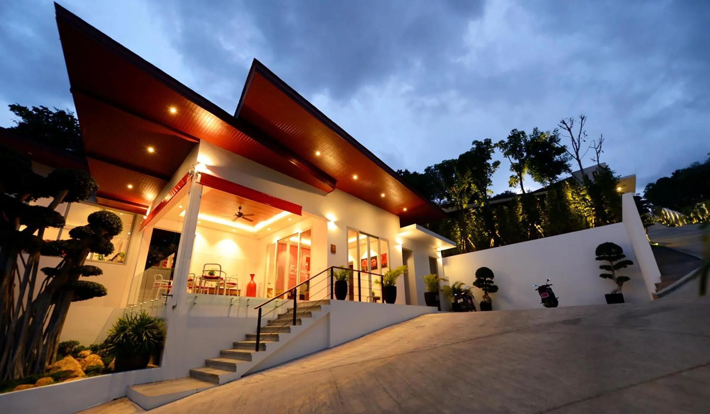 Property building in Eranda Pool Spa Villa, Chaweng Koh Samui