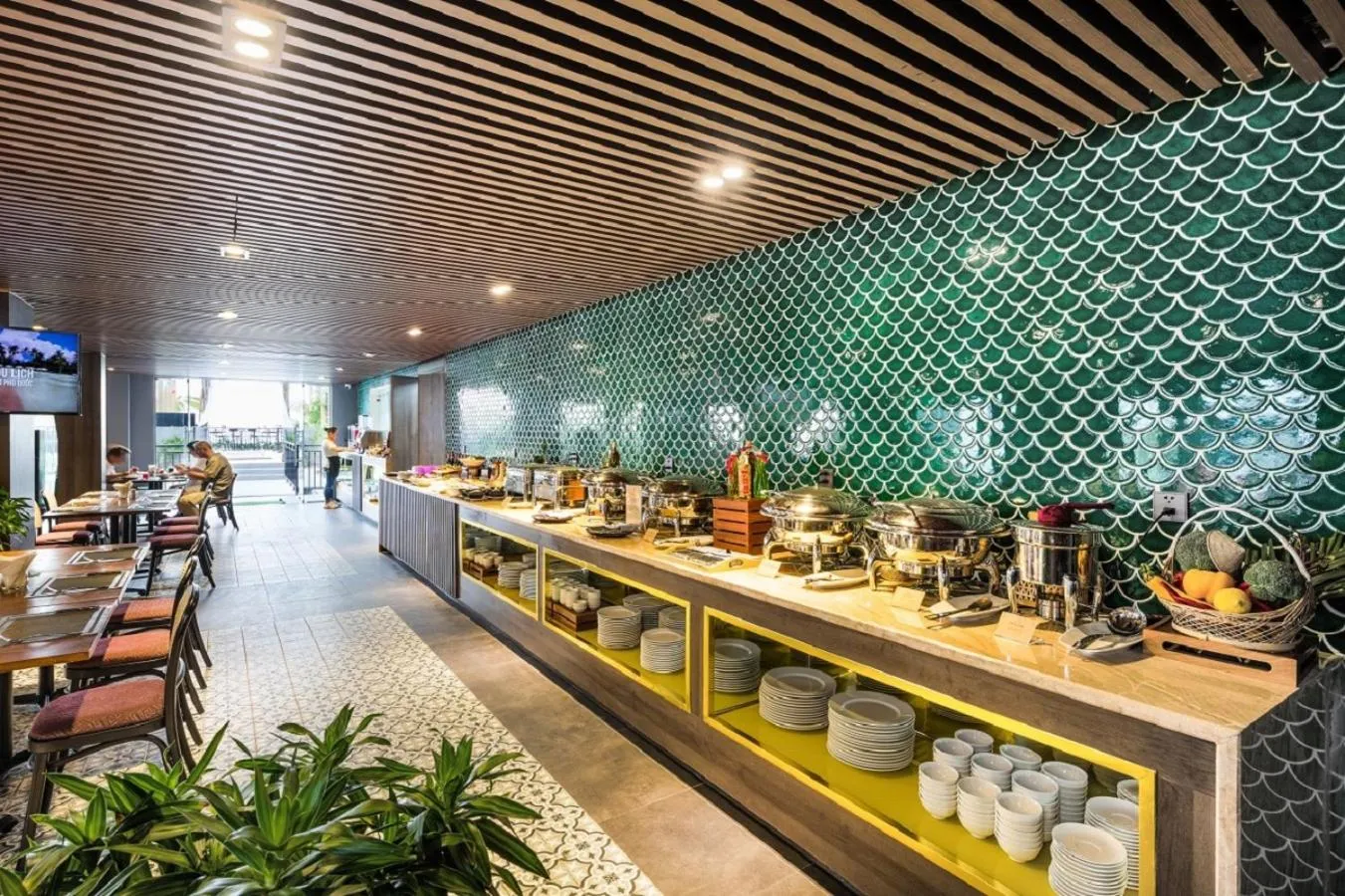 Restaurant/places to eat in Sunset Beach Resort and Spa