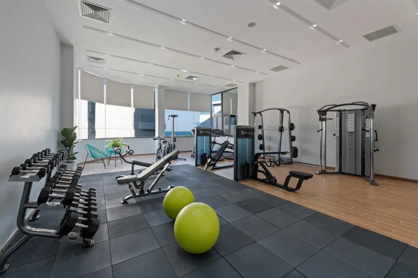 Fitness centre/facilities in Sunset Beach Resort and Spa Fitness centre/facilities in Sunset Beach Resort and Spa