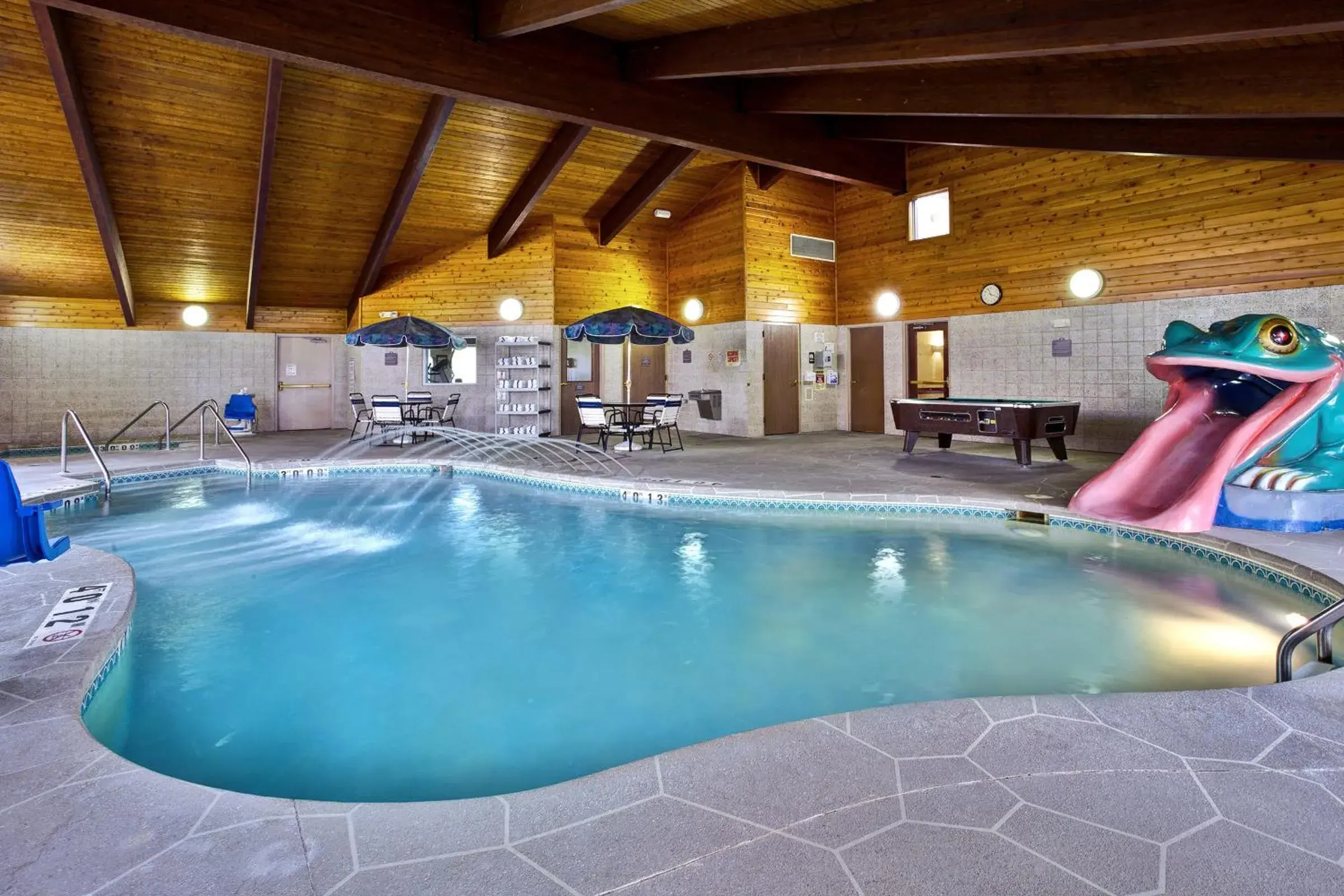 Swimming pool in AmericInn by Wyndham Beaver Dam Swimming pool in AmericInn by Wyndham Beaver Dam