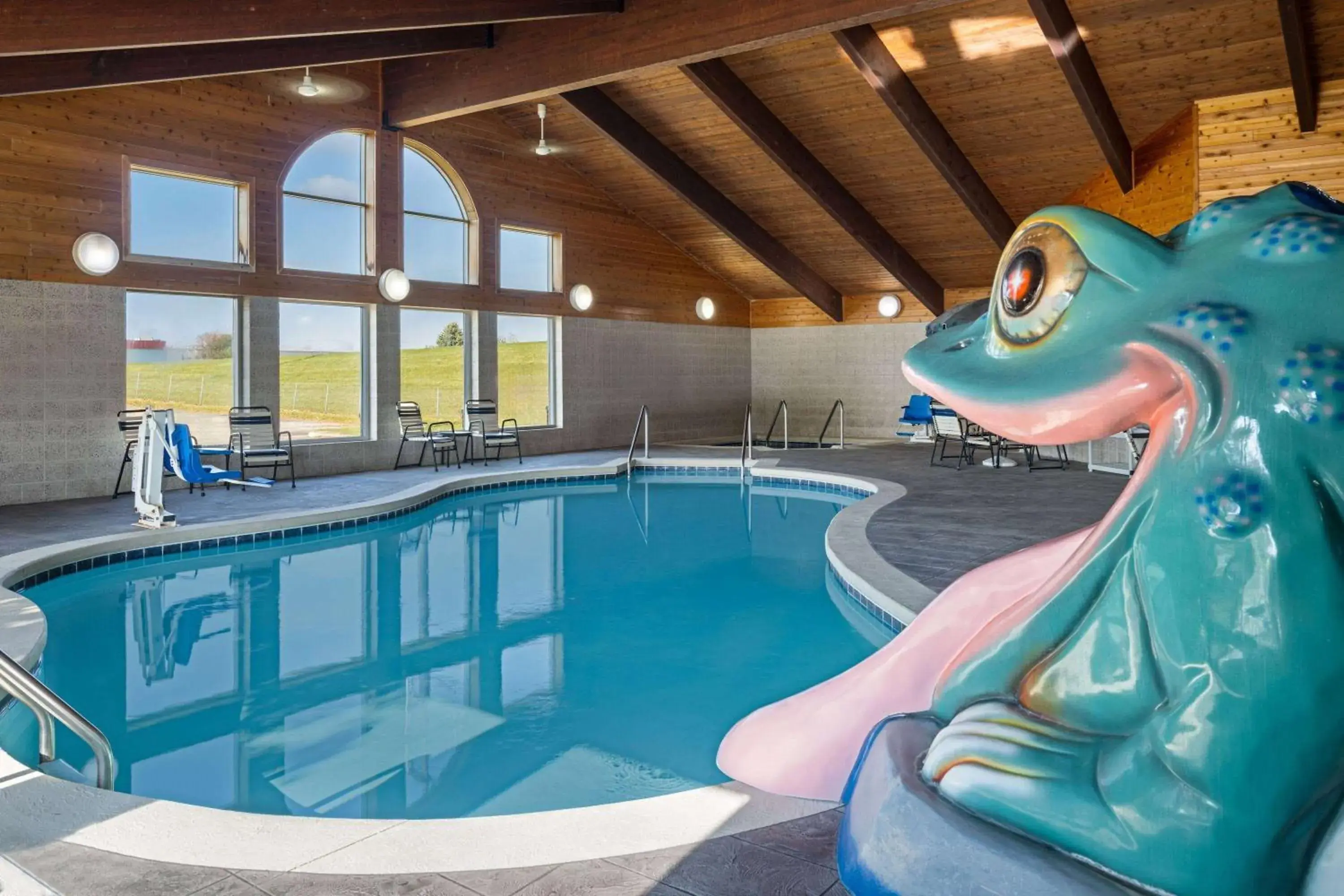 Swimming pool in AmericInn by Wyndham Beaver Dam Swimming pool in AmericInn by Wyndham Beaver Dam