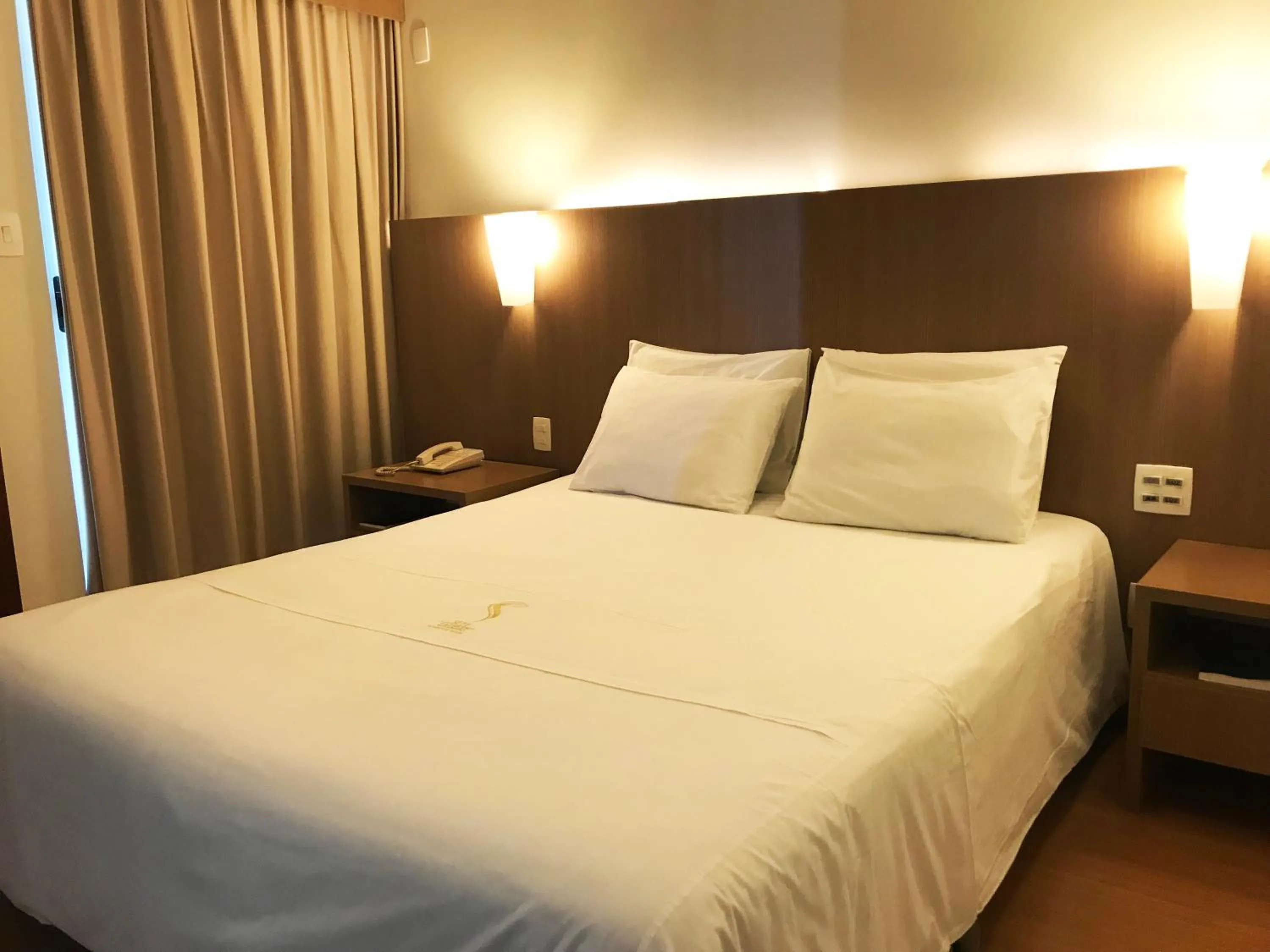Bed in Sete Lagoas Residence Hotel