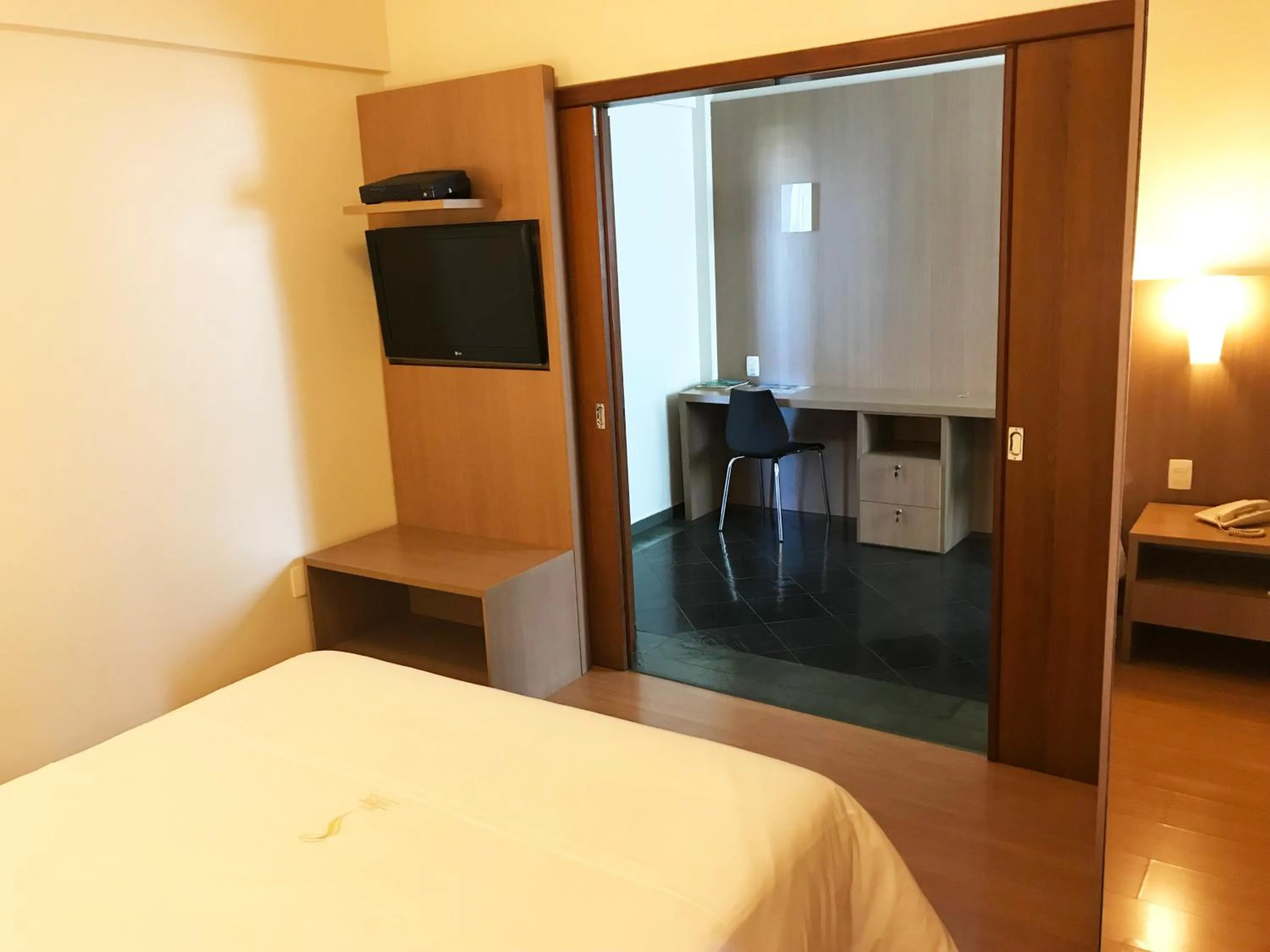 Bed in Sete Lagoas Residence Hotel