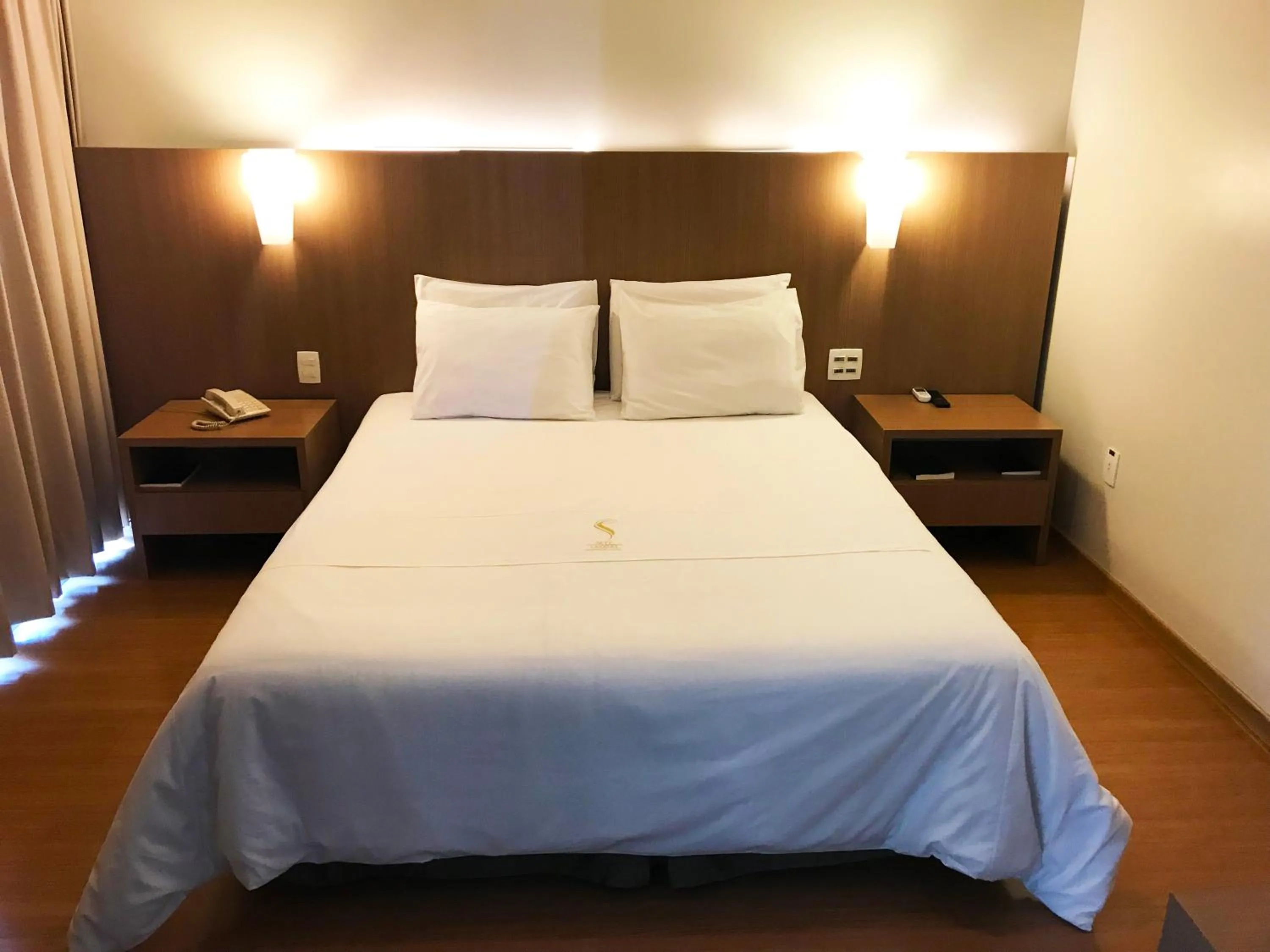 Bed in Sete Lagoas Residence Hotel