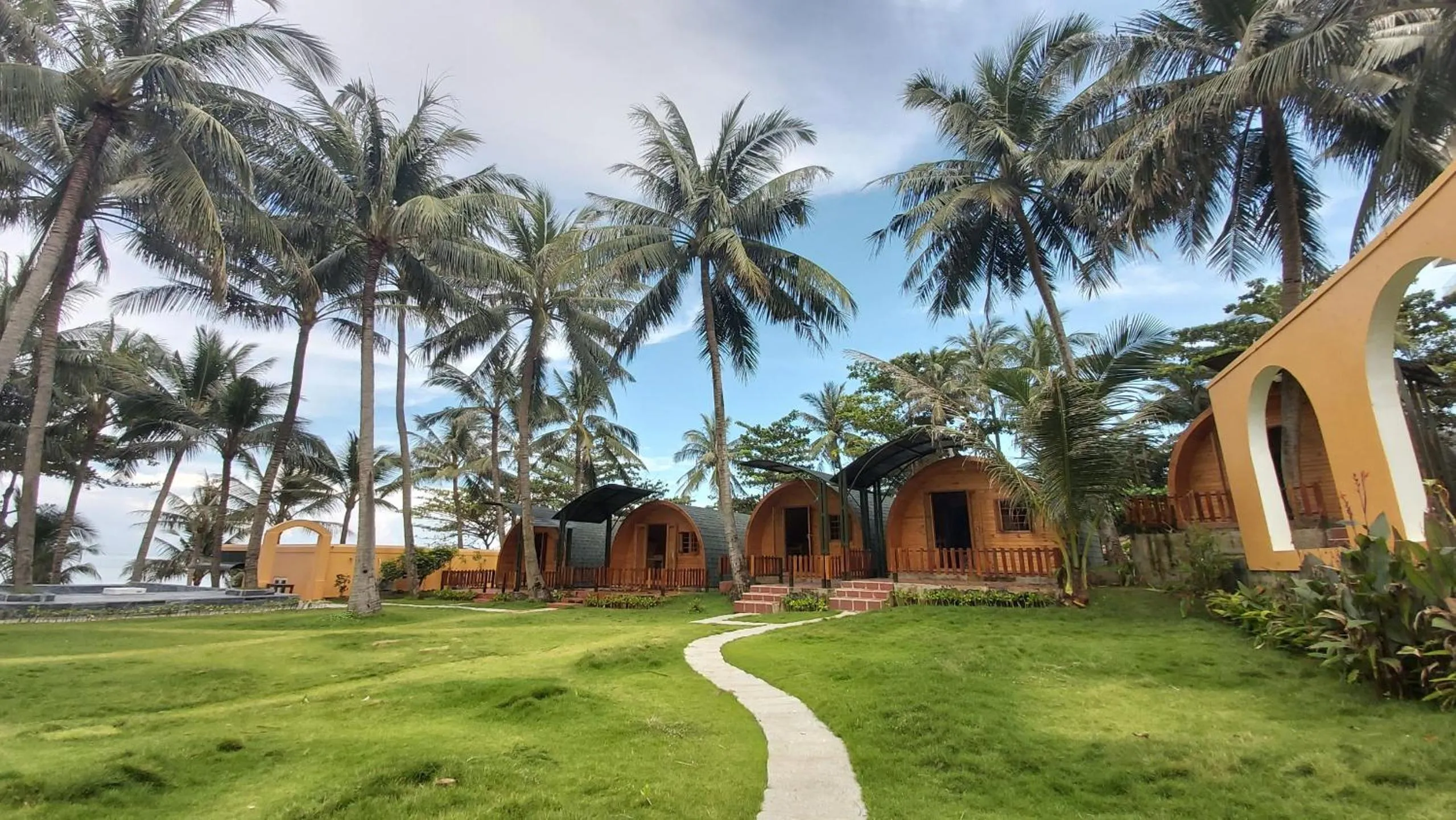 Natural landscape in Vida Loca Sunset Beach Resort