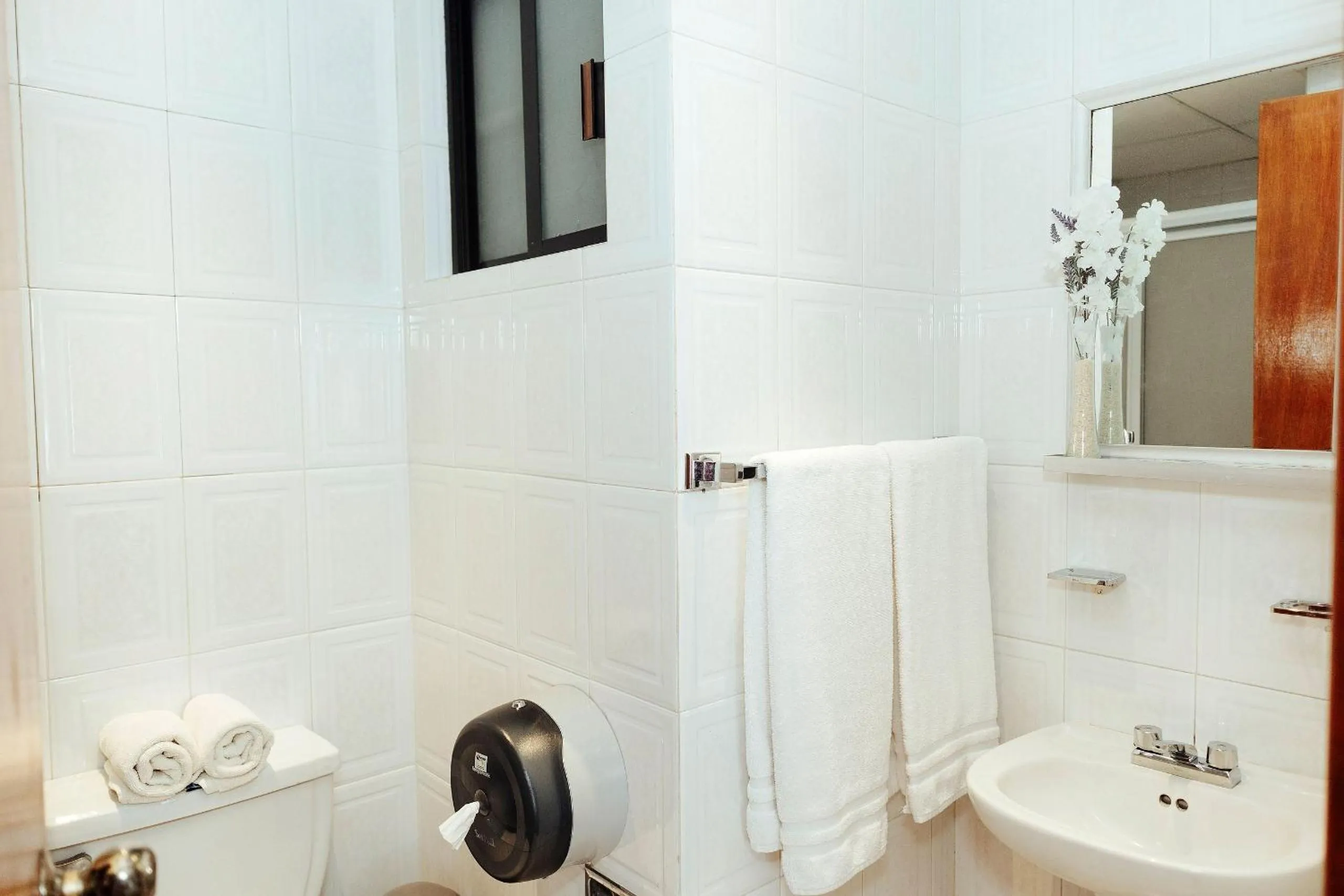 Toilet in Hotel Don Simón