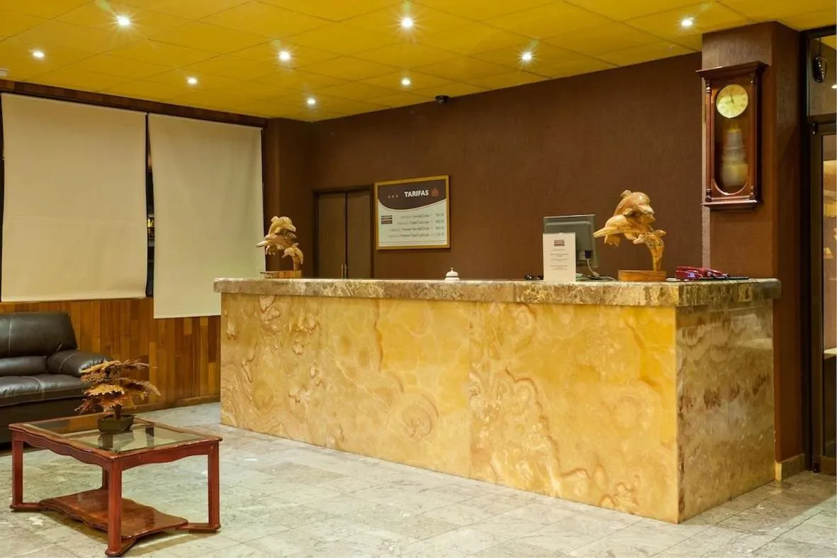 Lobby or reception in Hotel Don Simón