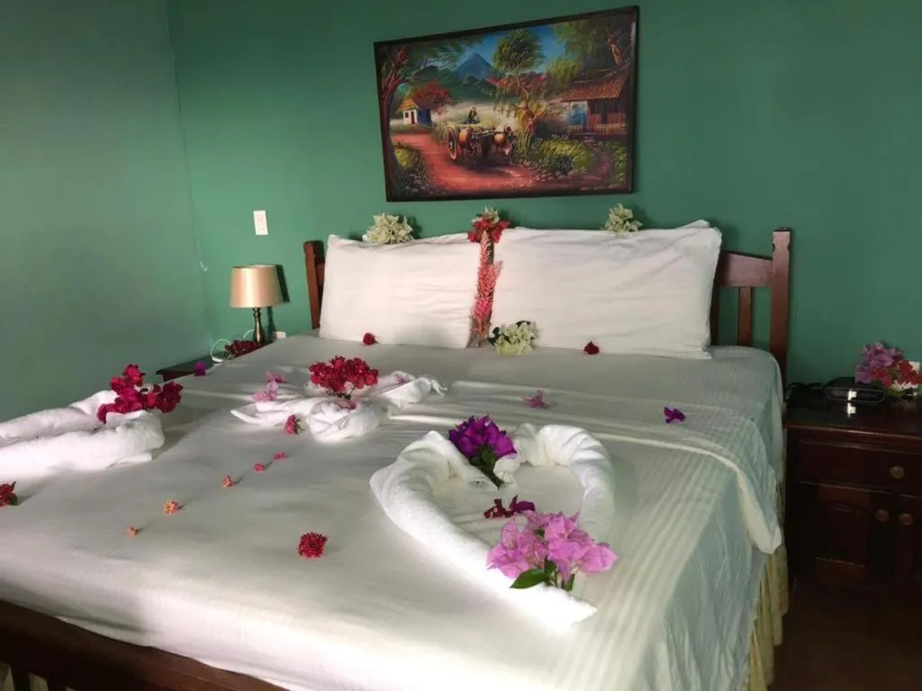 Bed in Hotel Casa Canada