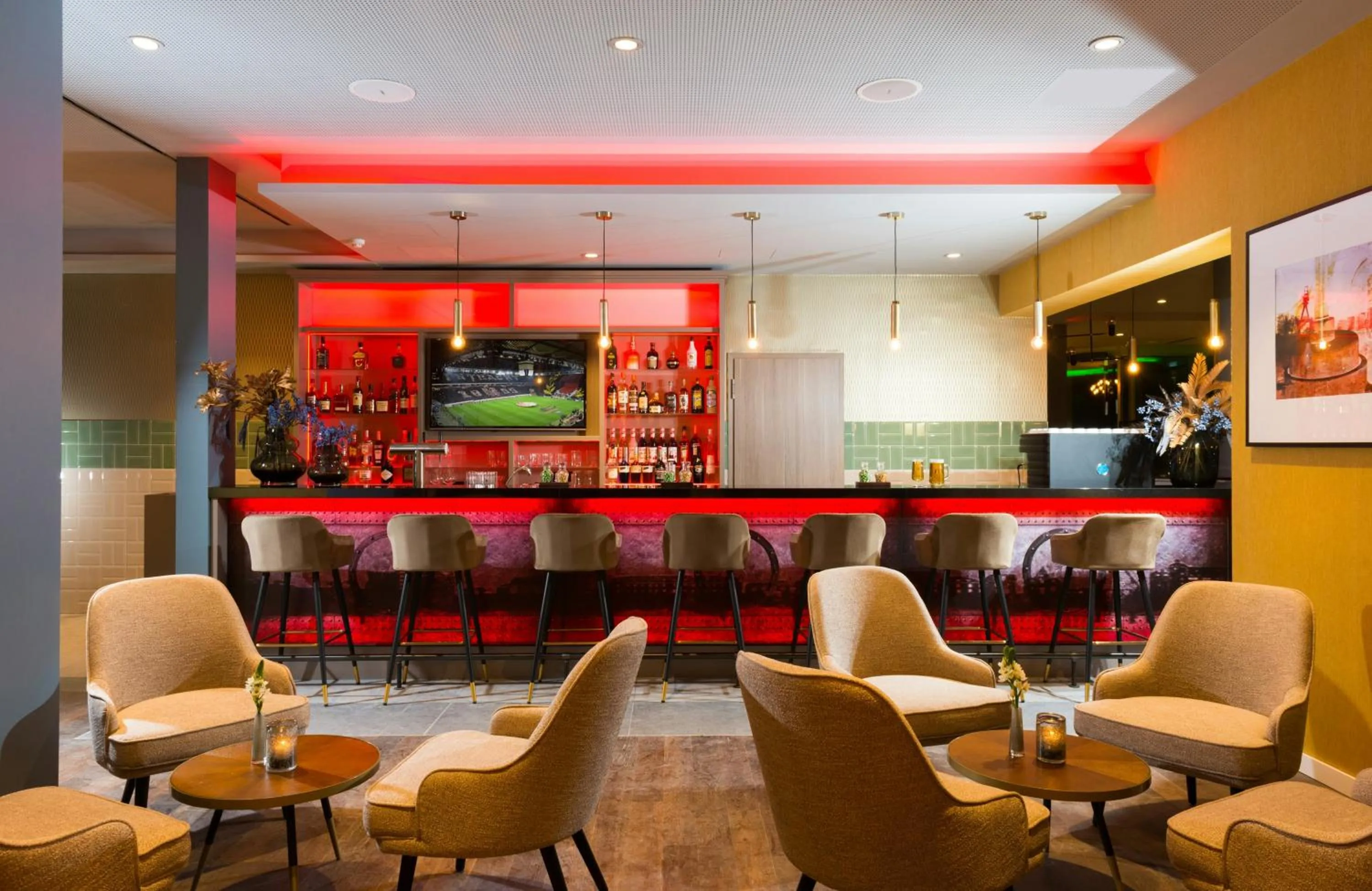 Lounge or bar in Leonardo Hotel Offenbach Frankfurt