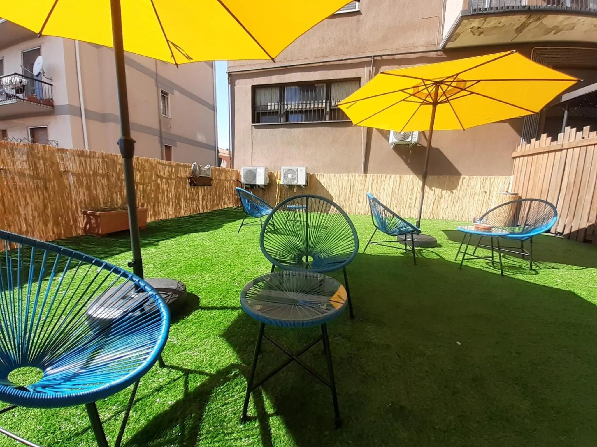 Balcony/Terrace in UniHo Hostel