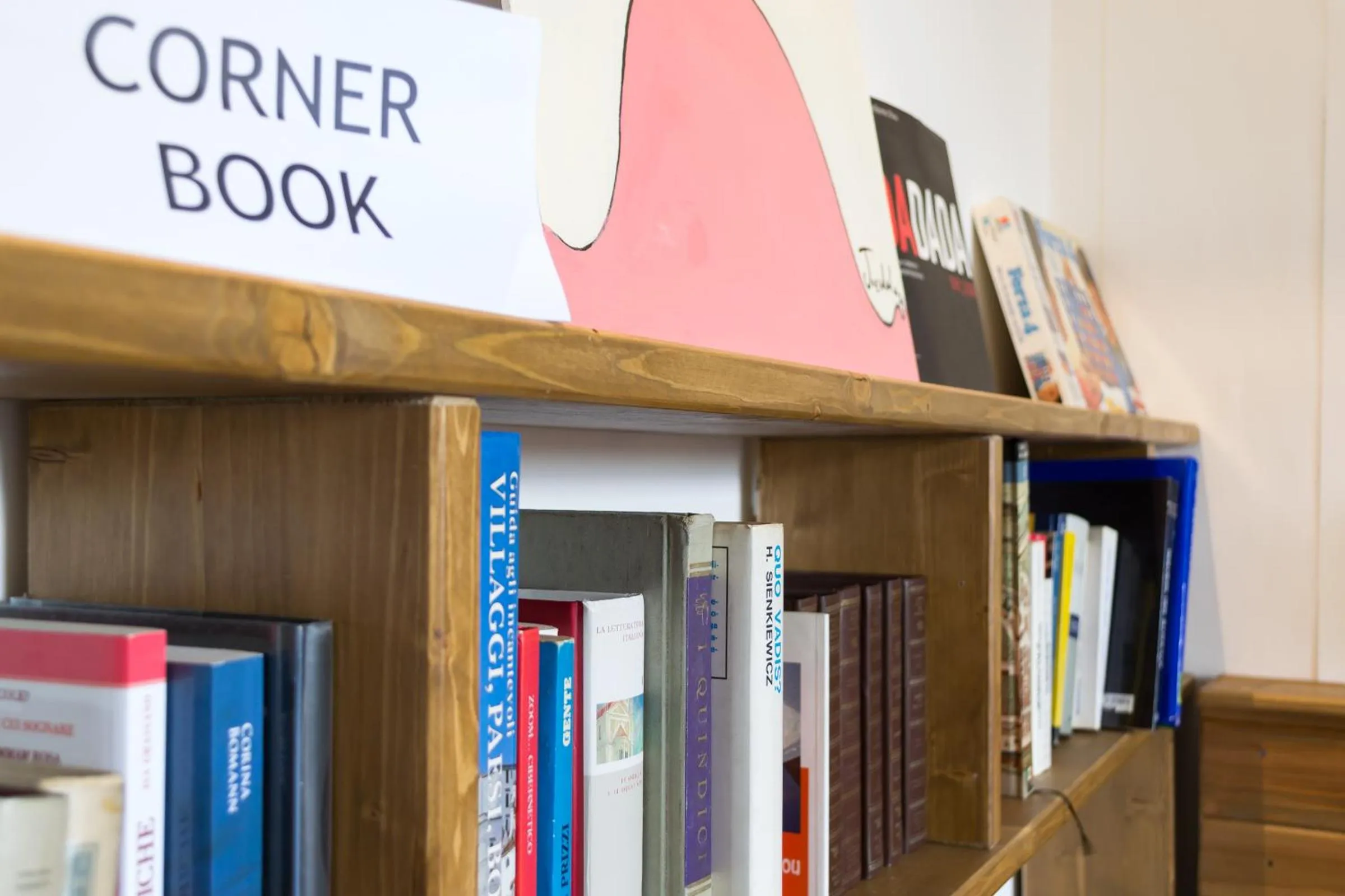 Library in UniHo Hostel