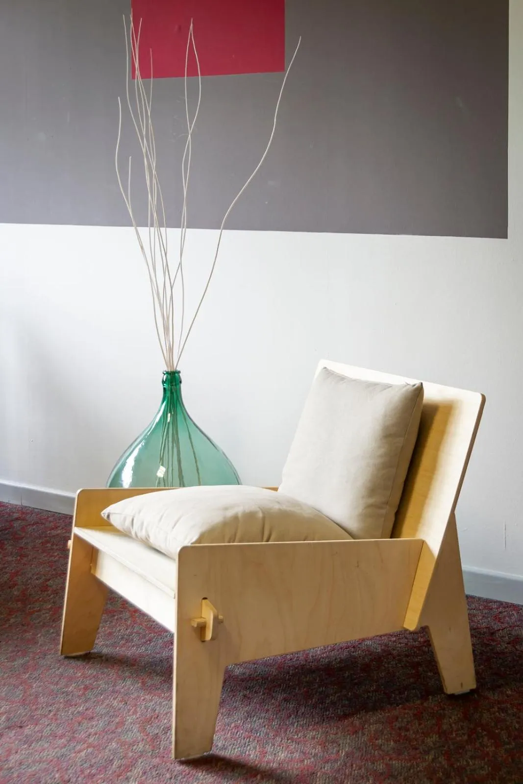 Living room in UniHo Hostel