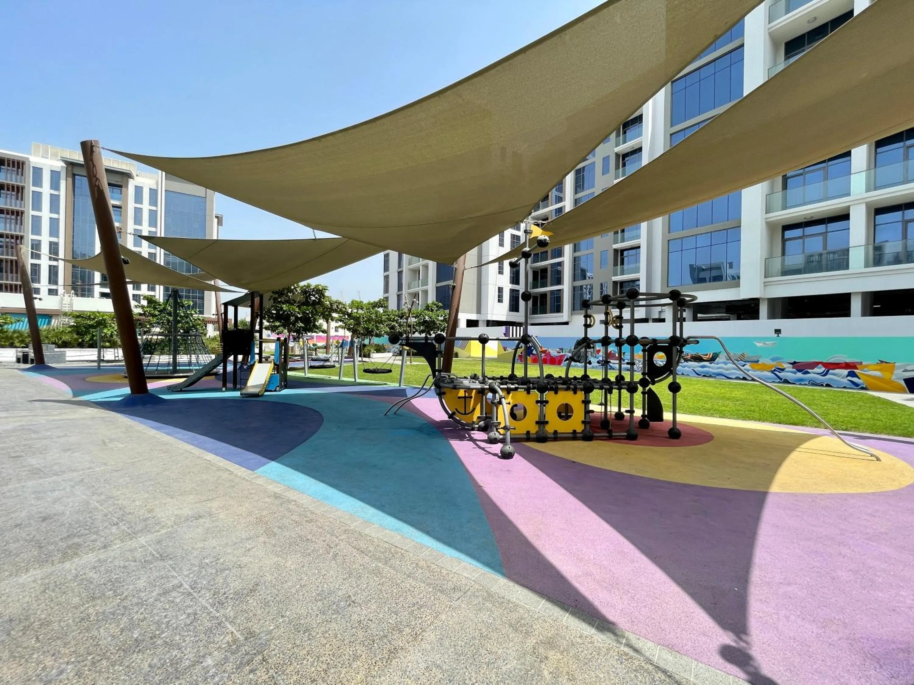 Property building in Hyatt Place Dubai Jumeirah