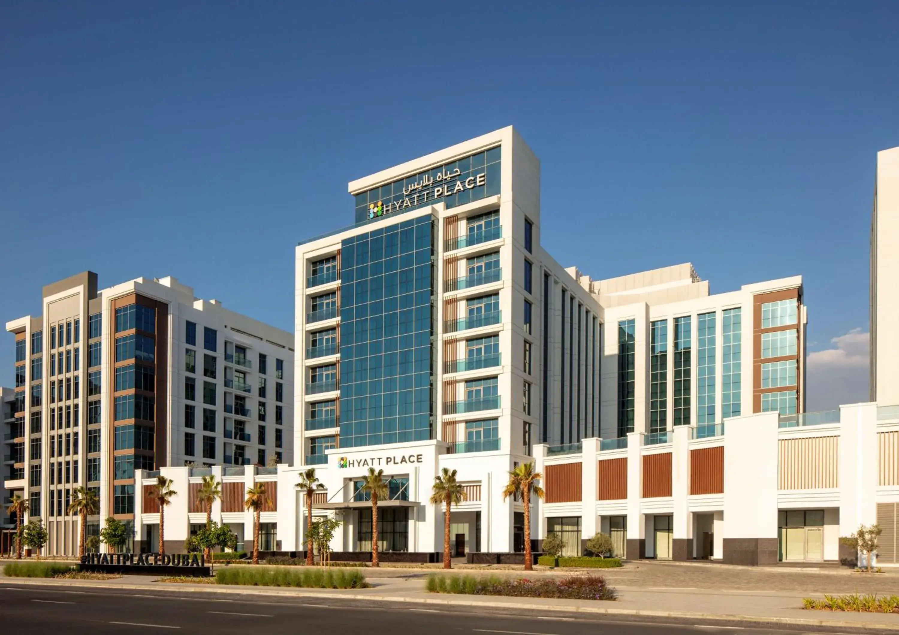 Property building in Hyatt Place Dubai Jumeirah Property building in Hyatt Place Dubai Jumeirah