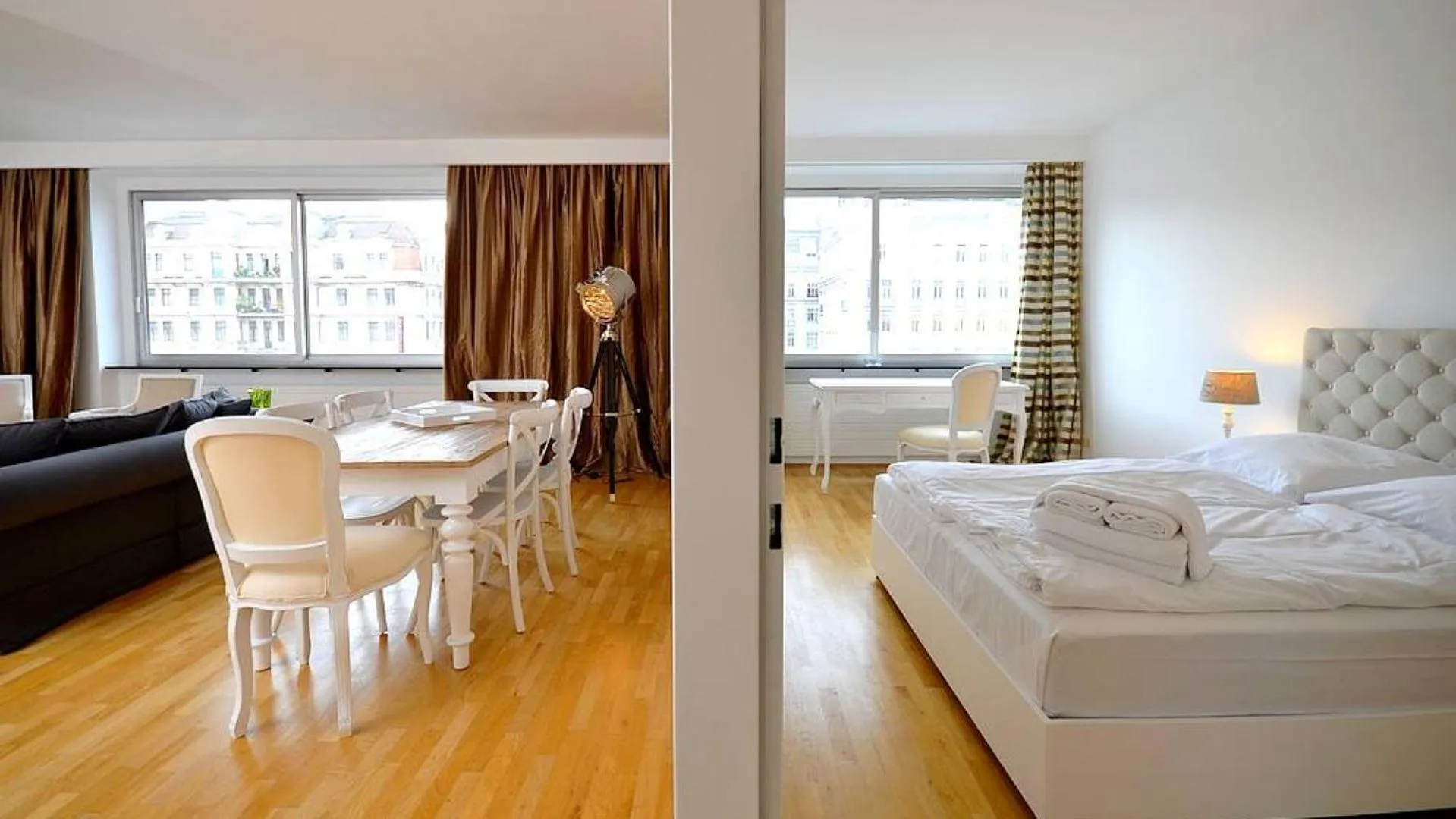 Bed in Vienna Residence, Naschmarkt - Karlsplatz