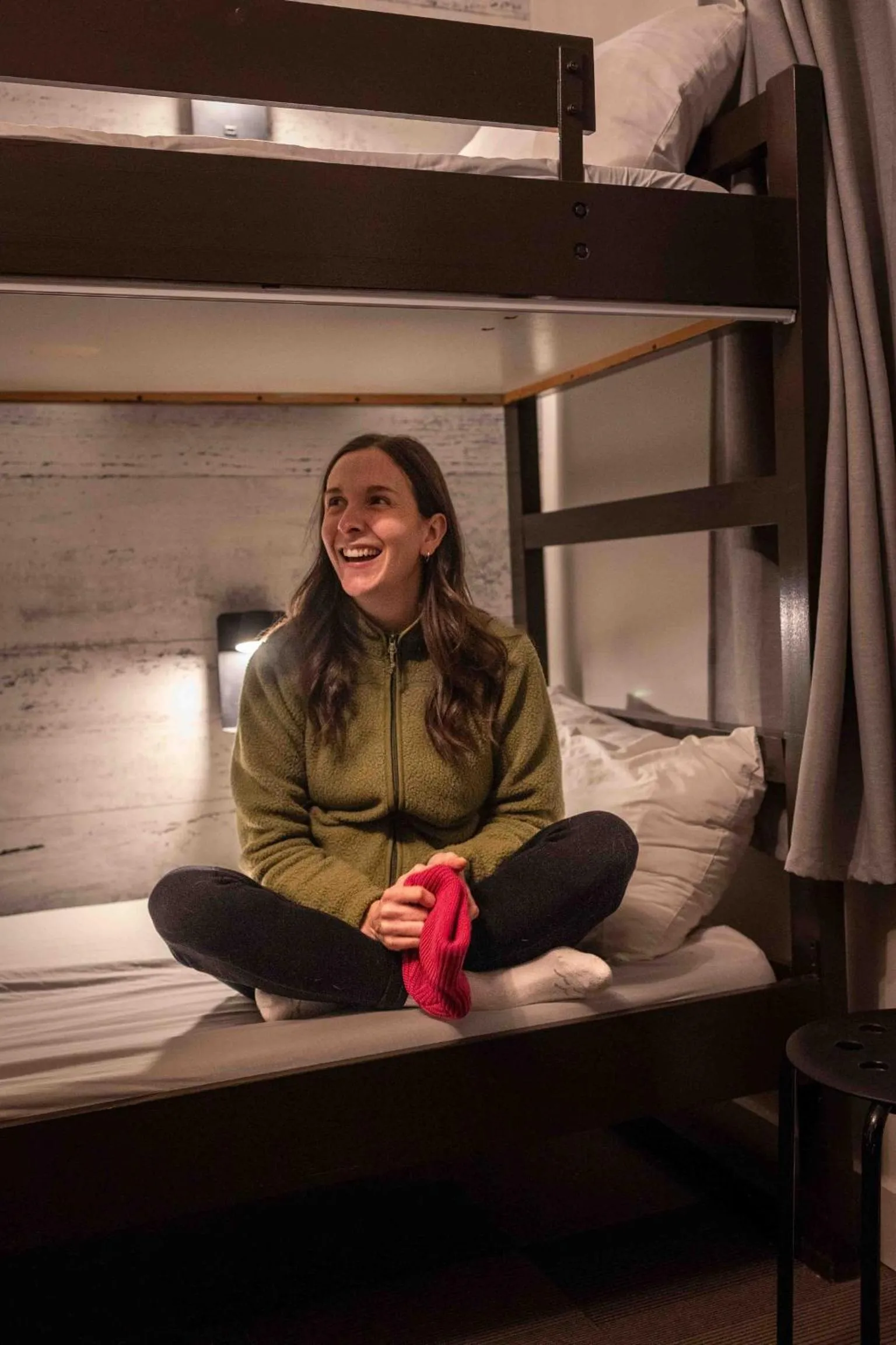 Bed in Auberge Manitonga