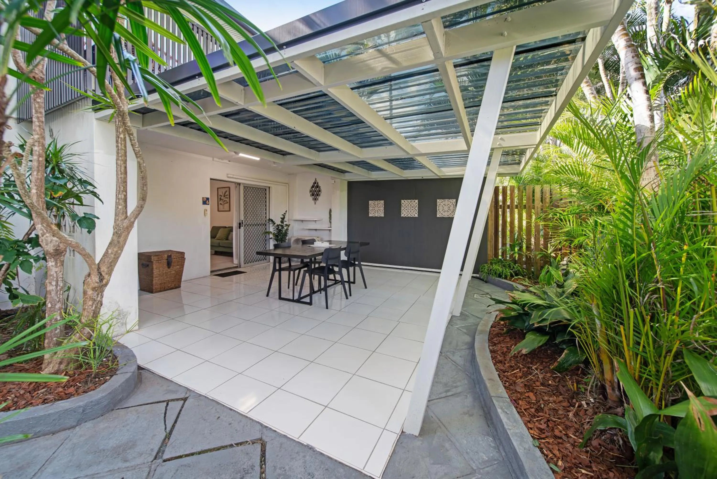 Patio in Beachcomber Peregian Beach