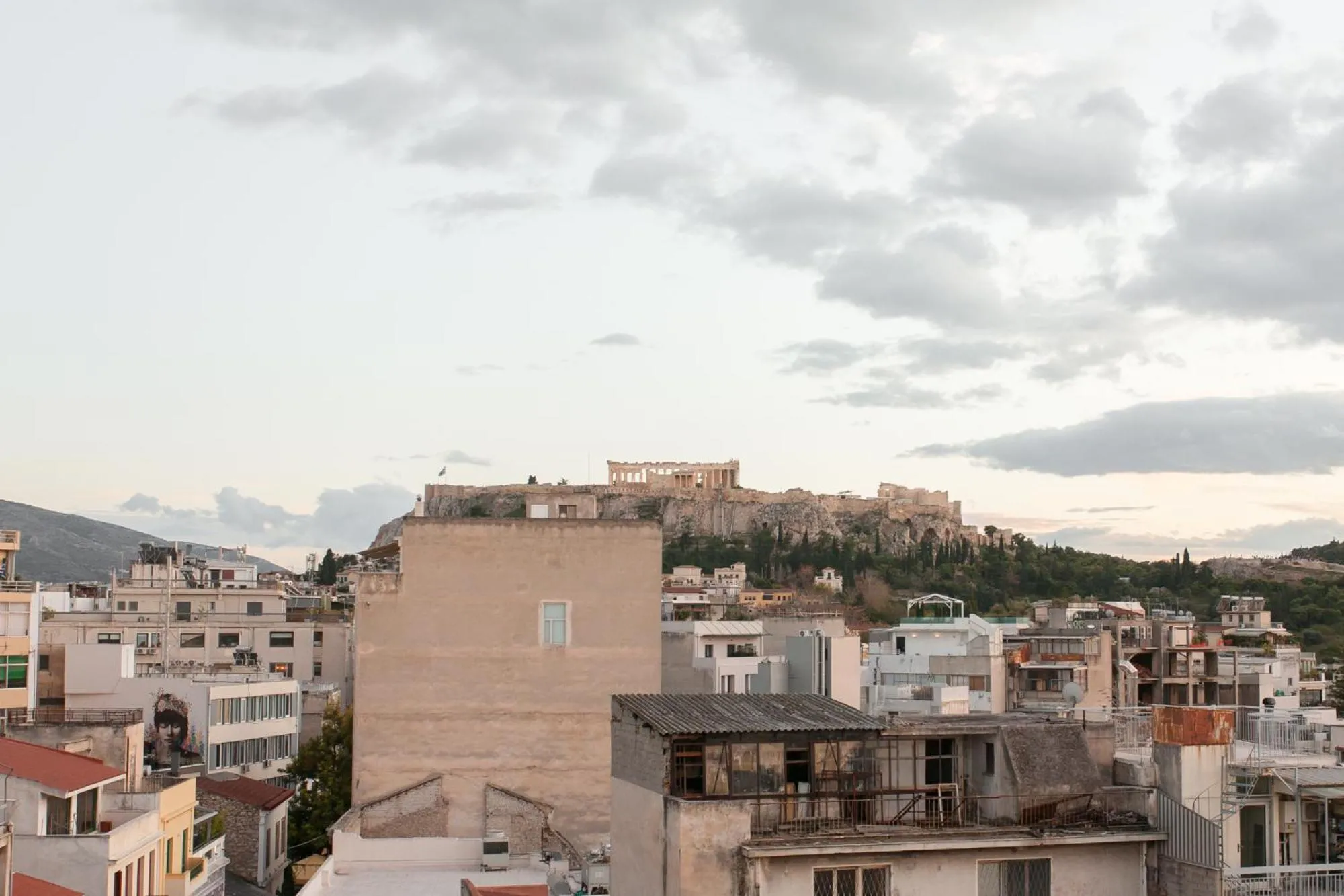 Landmark view in ToStay Athens