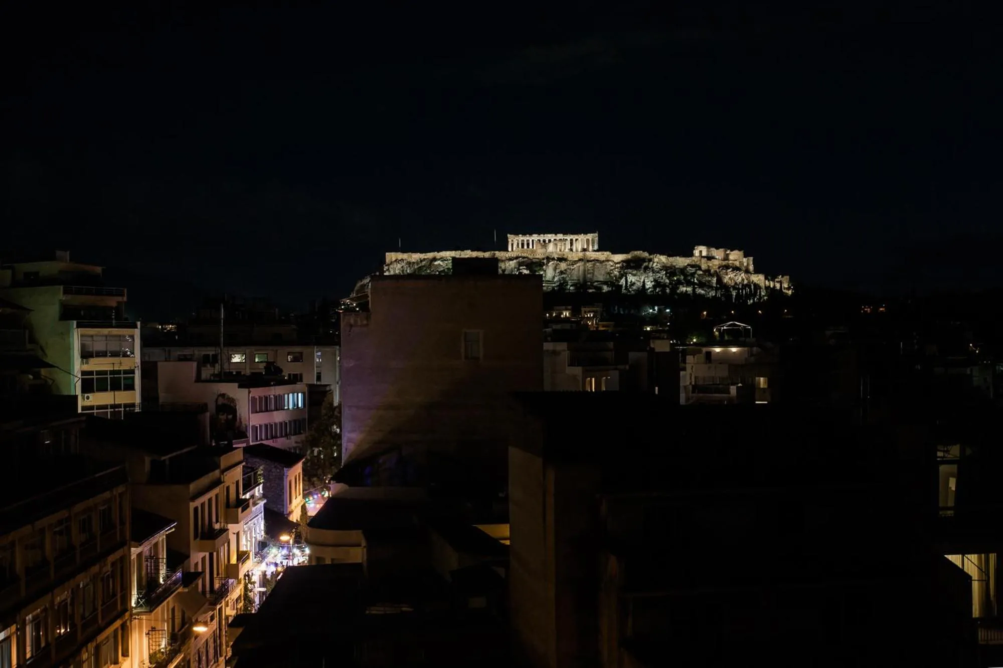 Landmark view in ToStay Athens