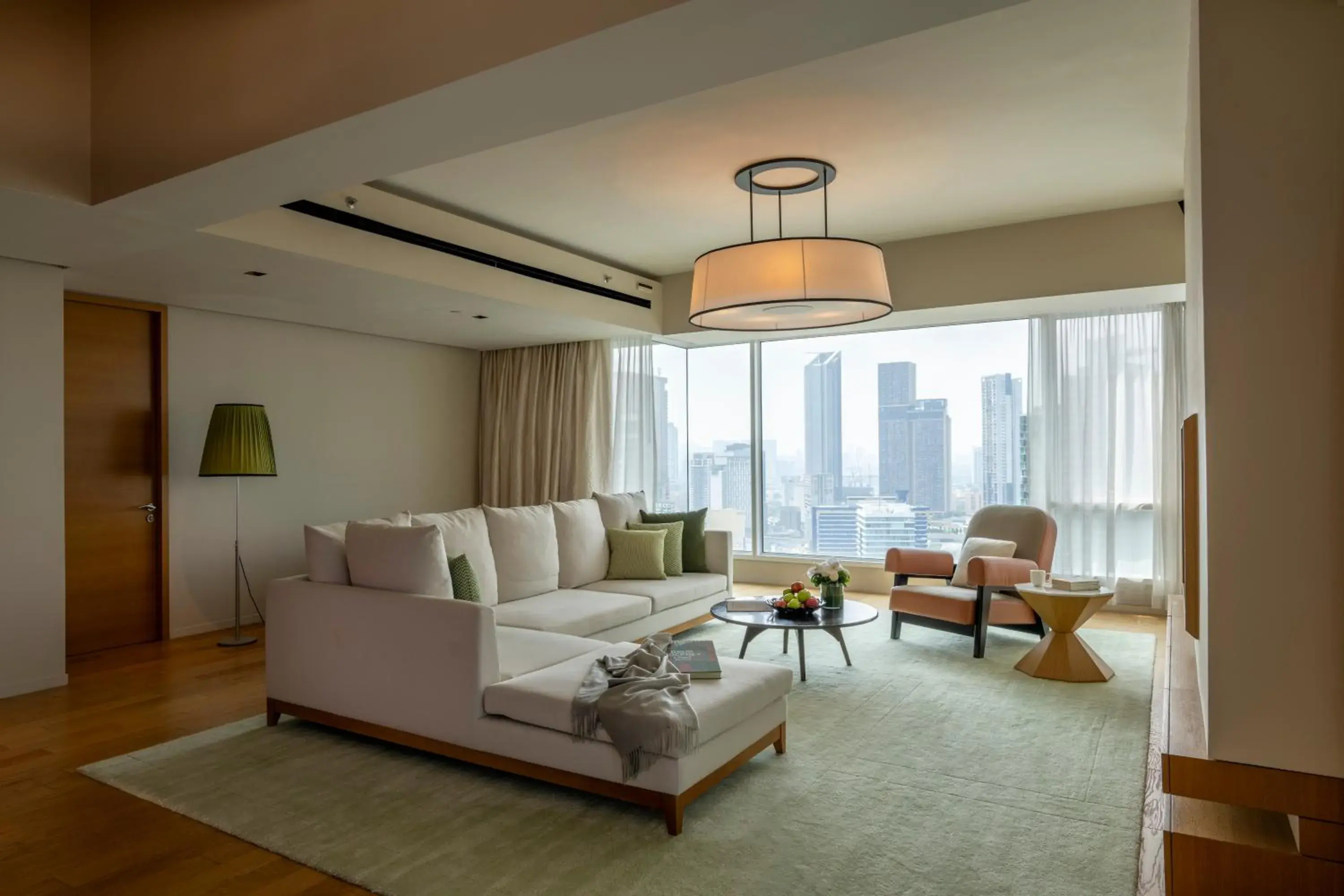 Living room in Lanson Place Bukit Ceylon Living room in Lanson Place Bukit Ceylon