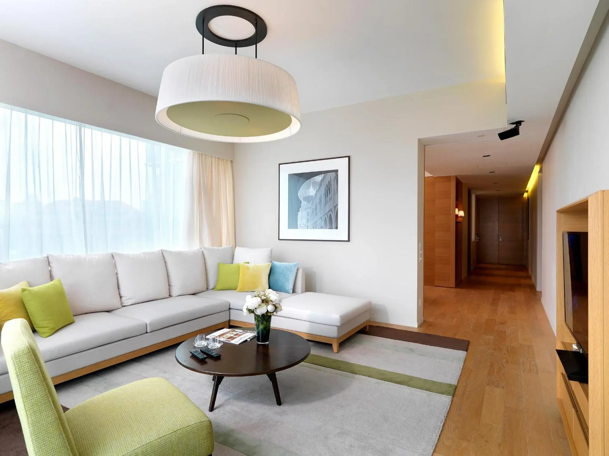 Living room in Lanson Place Bukit Ceylon Living room in Lanson Place Bukit Ceylon