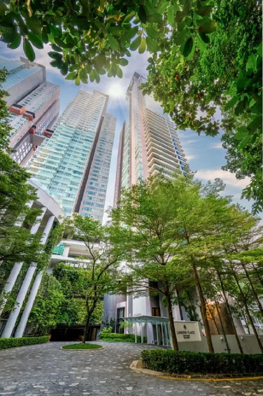 Property building in Lanson Place Bukit Ceylon Property building in Lanson Place Bukit Ceylon