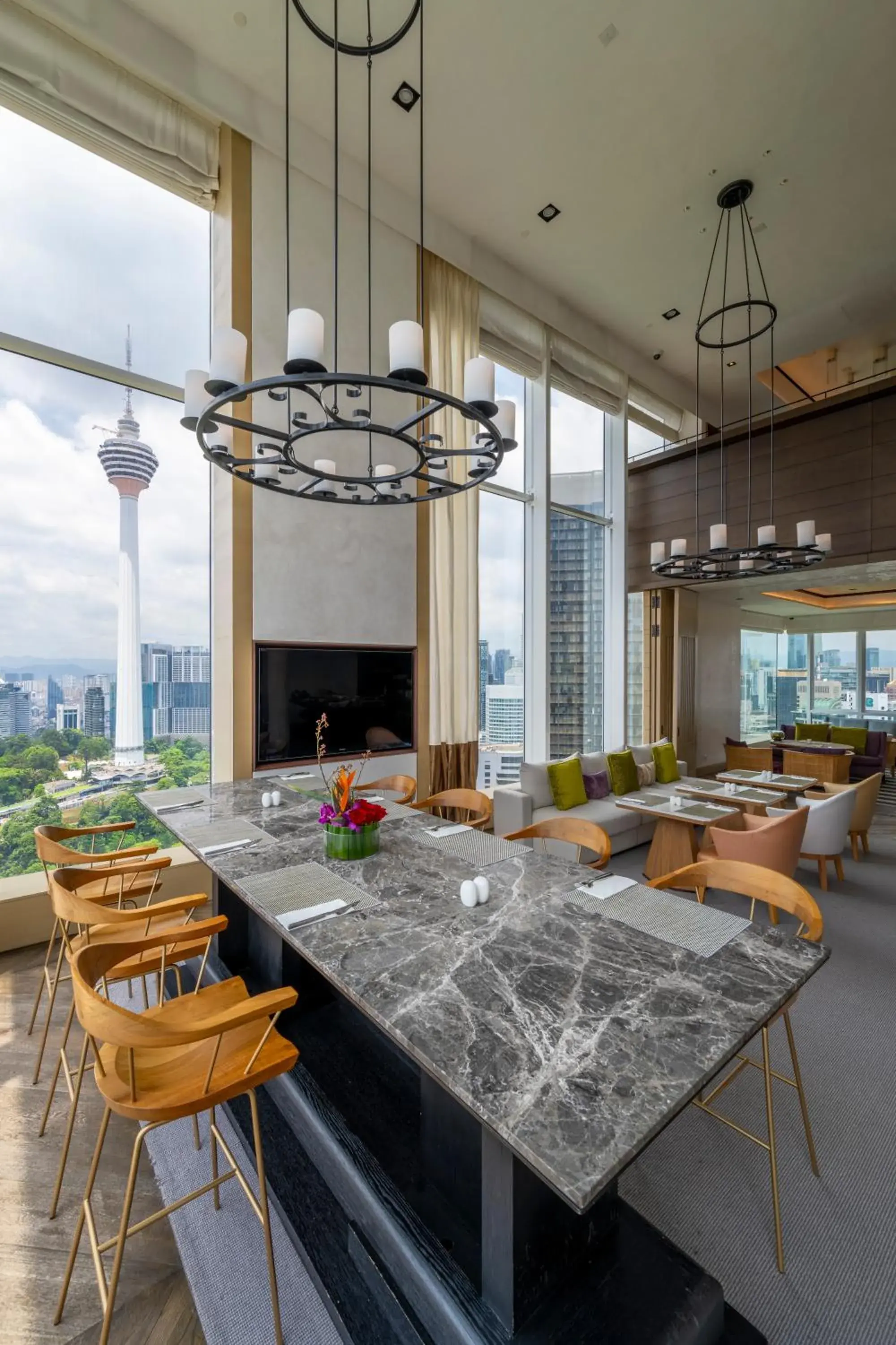 Lounge or bar in Lanson Place Bukit Ceylon Lounge or bar in Lanson Place Bukit Ceylon