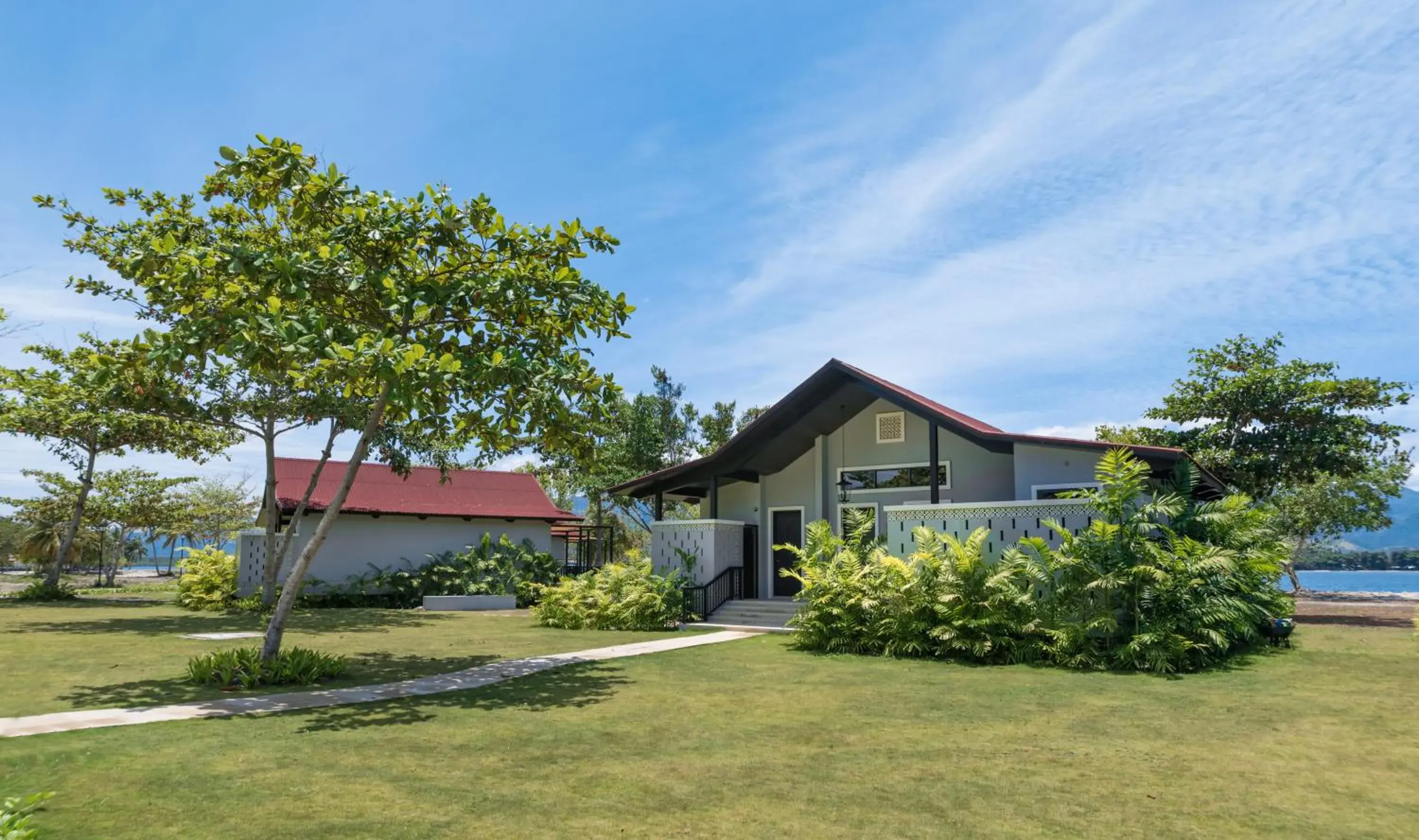 Facade/entrance in Dusit Thani Lubi Plantation Resort Facade/entrance in Dusit Thani Lubi Plantation Resort