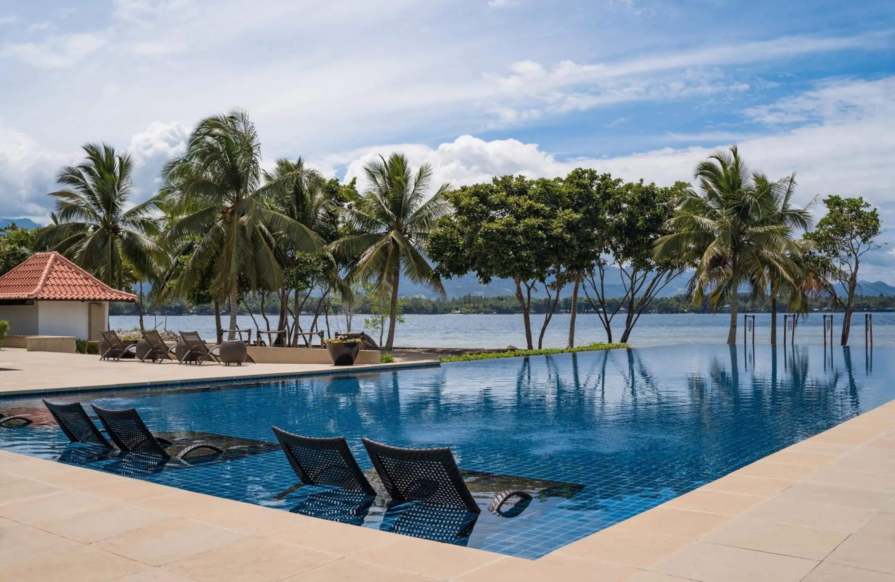 Sea view in Dusit Thani Lubi Plantation Resort Sea view in Dusit Thani Lubi Plantation Resort