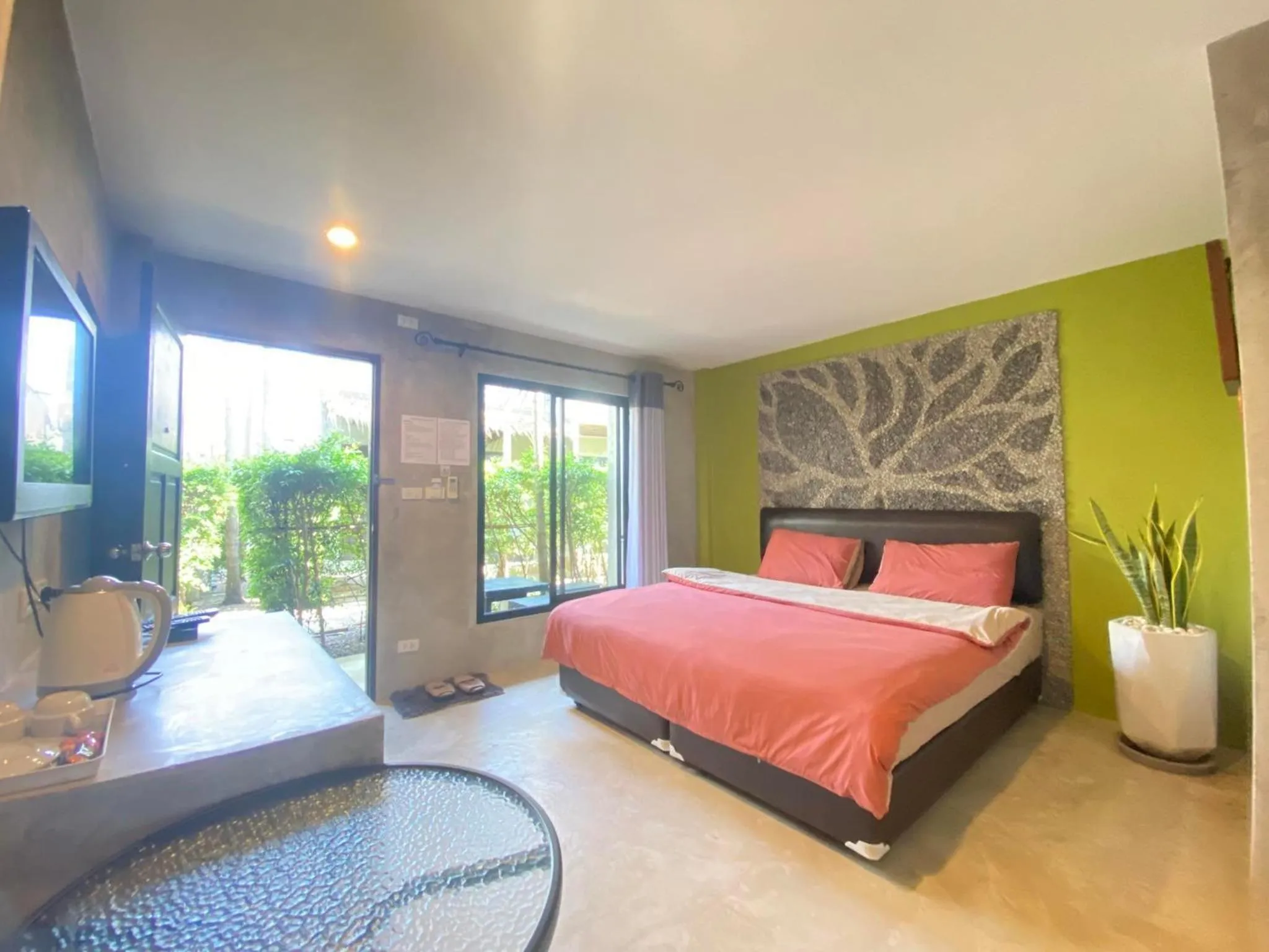 Bed in The Curve Residence