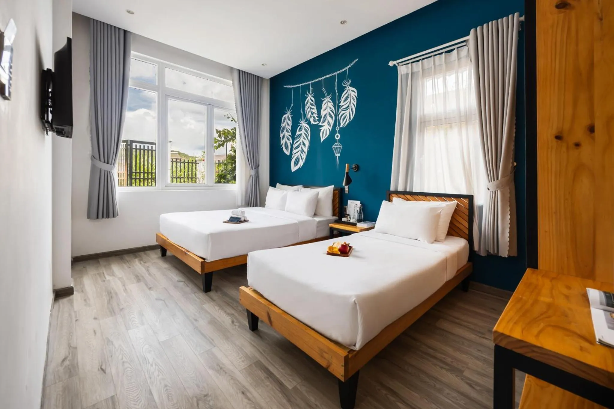 Photo of the whole room, Bed in Canary Dalat Hotel