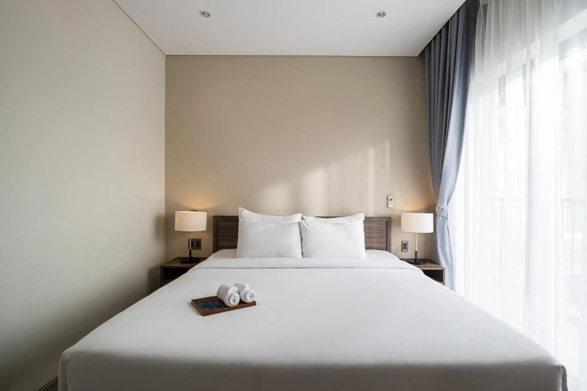 Bed in Canary Dalat Hotel