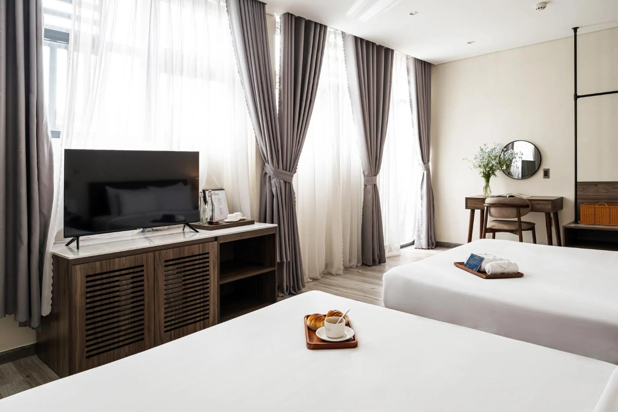 Bed in Canary Dalat Hotel