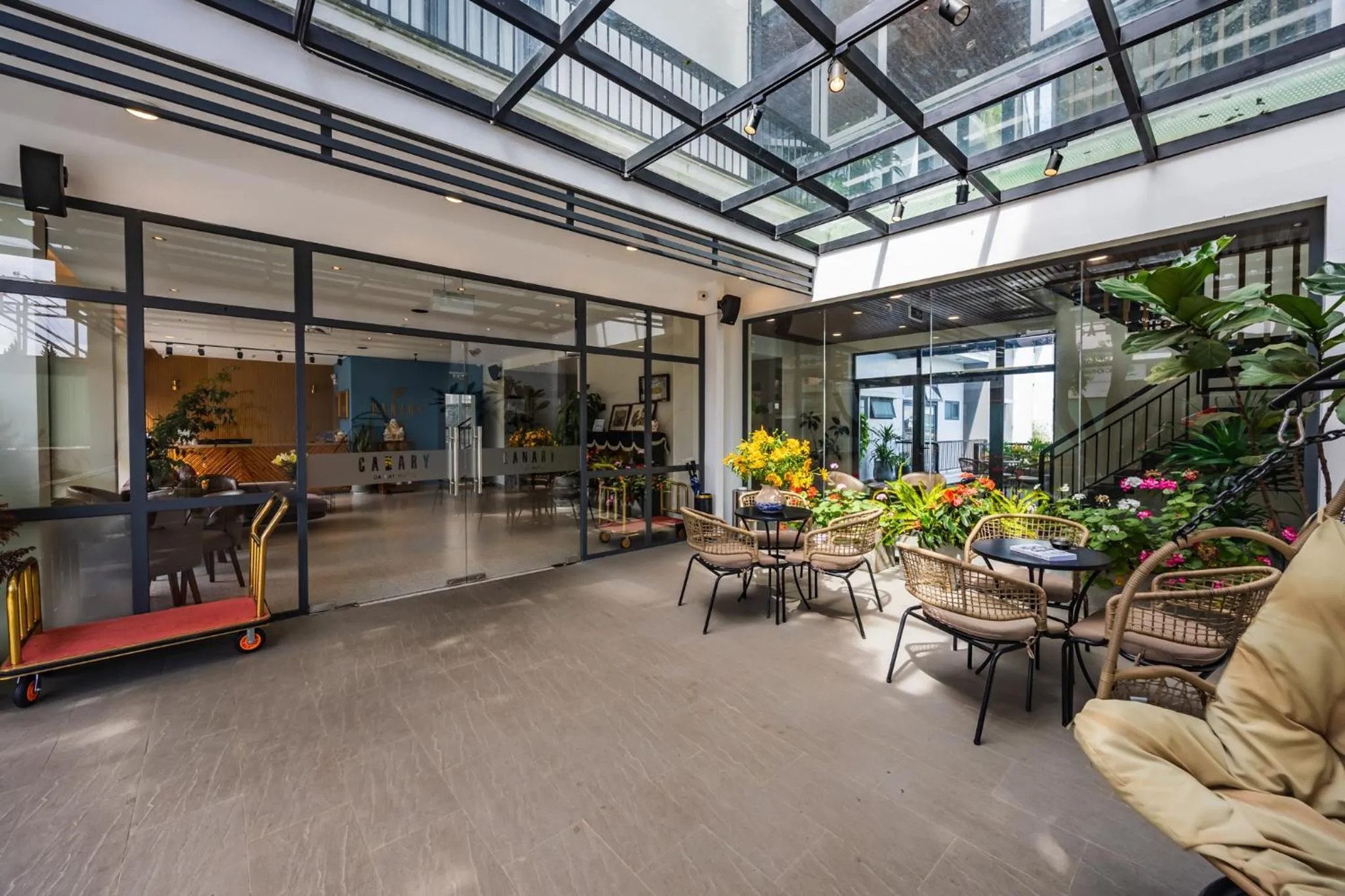 Lobby or reception in Canary Dalat Hotel