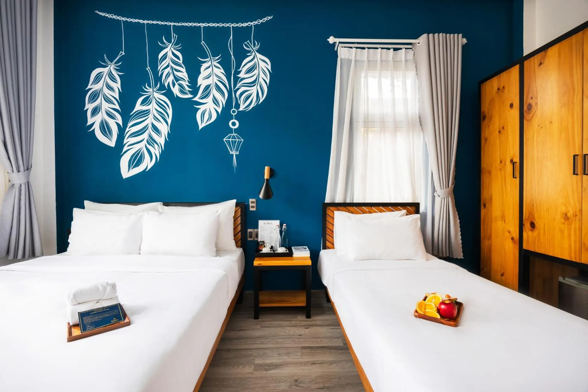 Bed in Canary Dalat Hotel