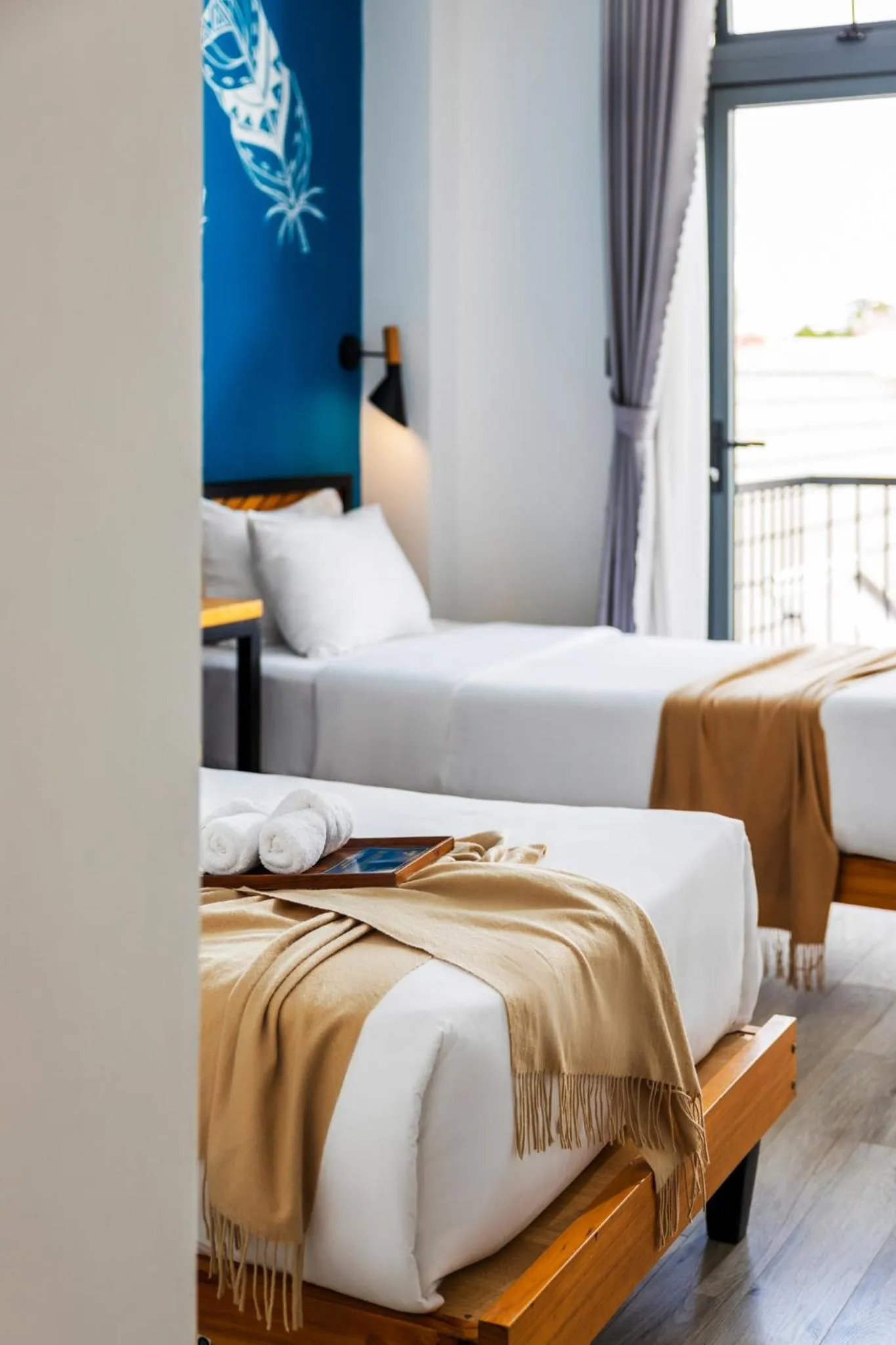 Bed in Canary Dalat Hotel