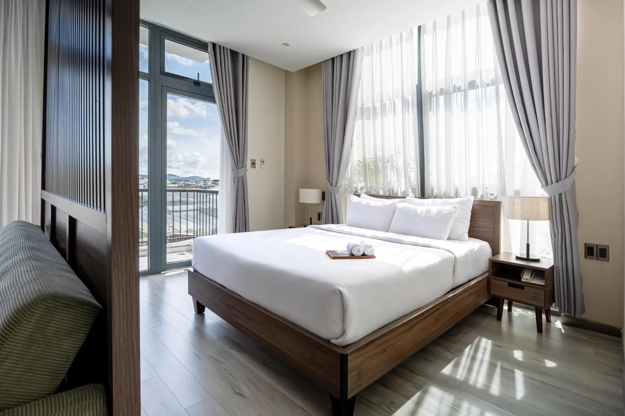 Photo of the whole room, Bed in Canary Dalat Hotel