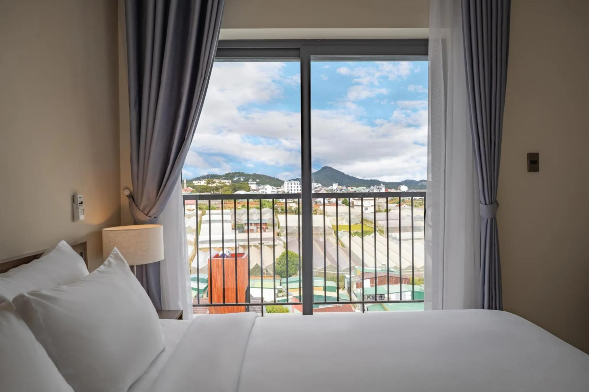 Bed in Canary Dalat Hotel