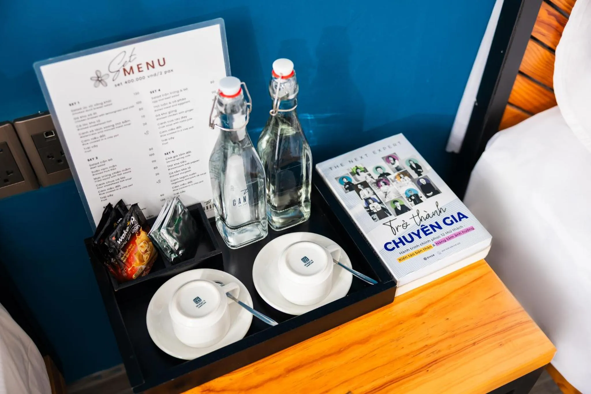 Food and drinks in Canary Dalat Hotel