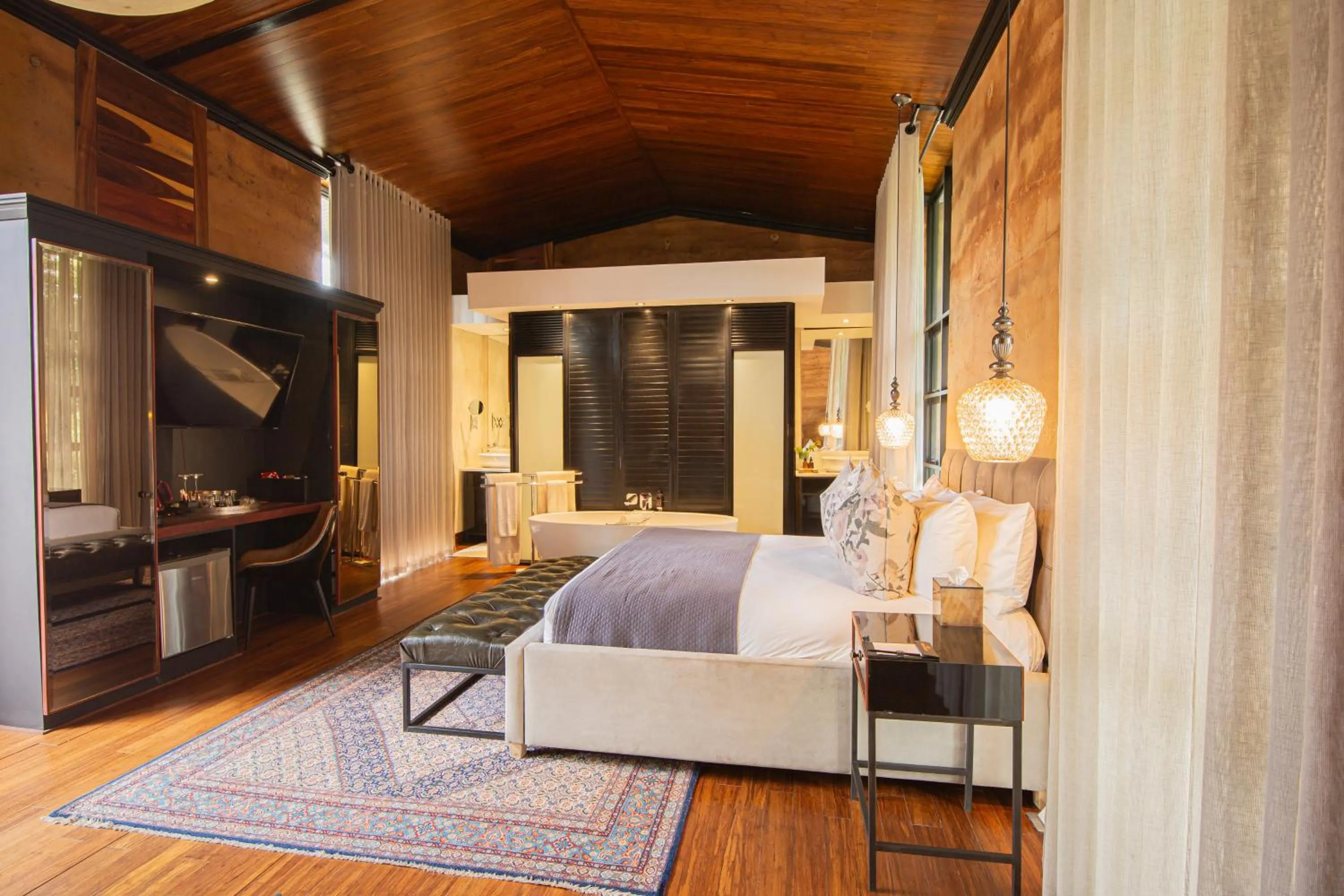 Bed in Droombos Boutique Hotel