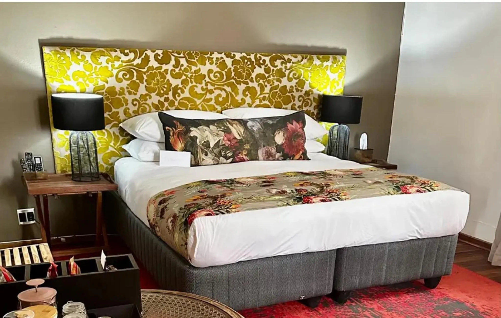 Bed in Droombos Boutique Hotel