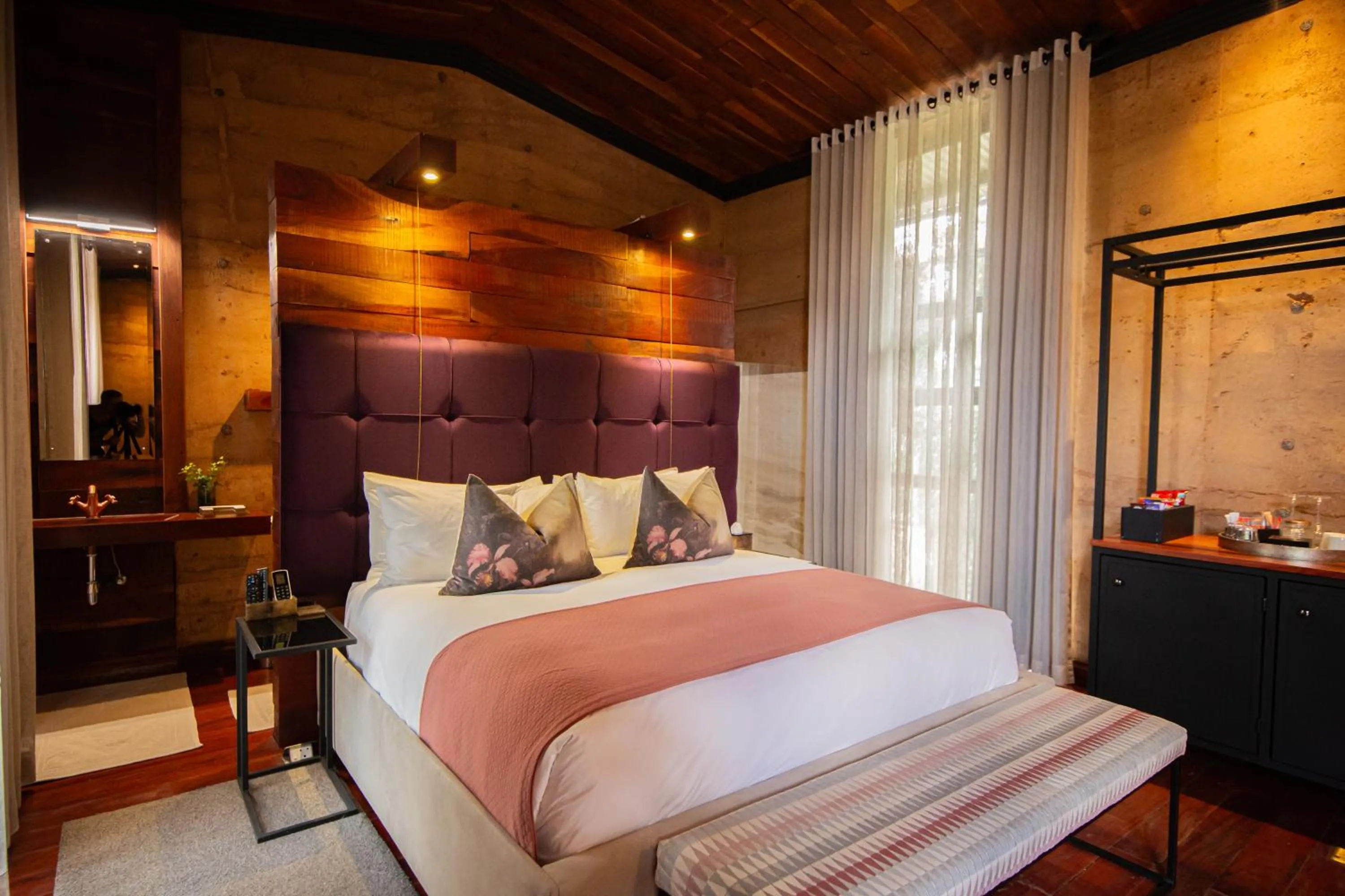 Bed in Droombos Boutique Hotel