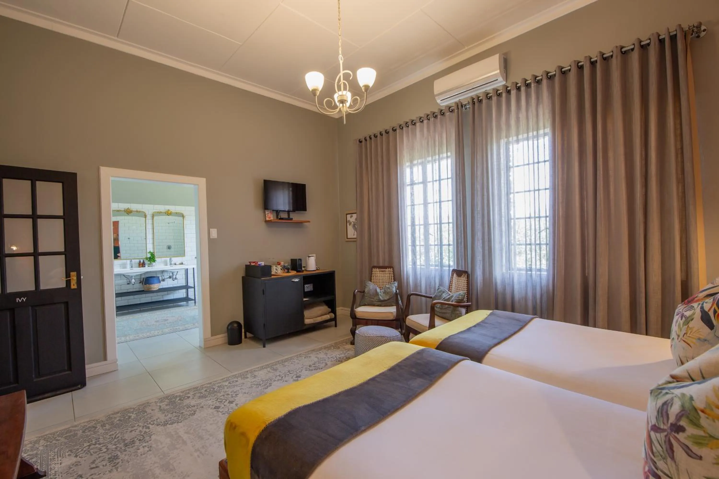 Bed in Droombos Boutique Hotel